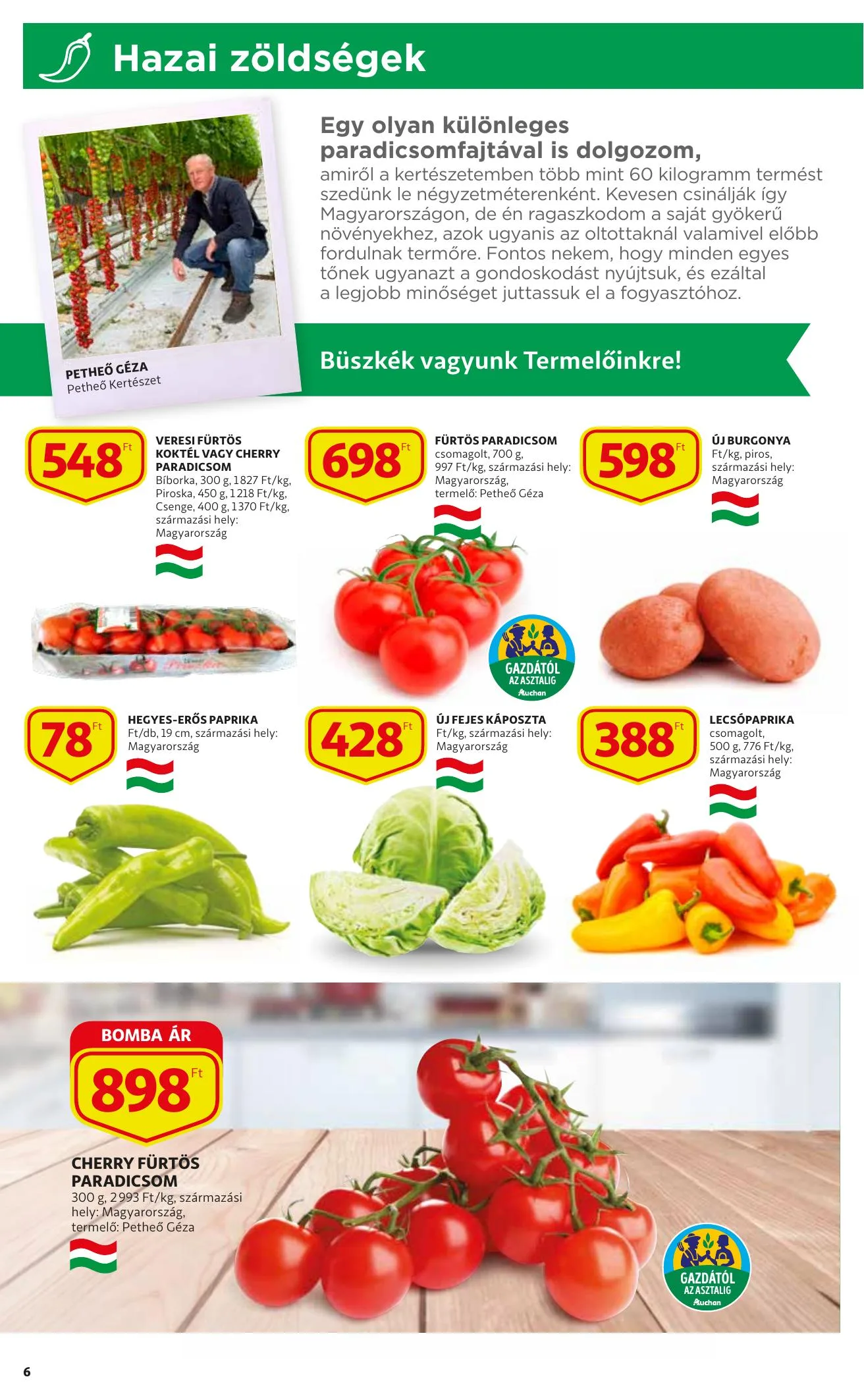 Auchan akciós újság 05.06–05.19 – 6. oldal