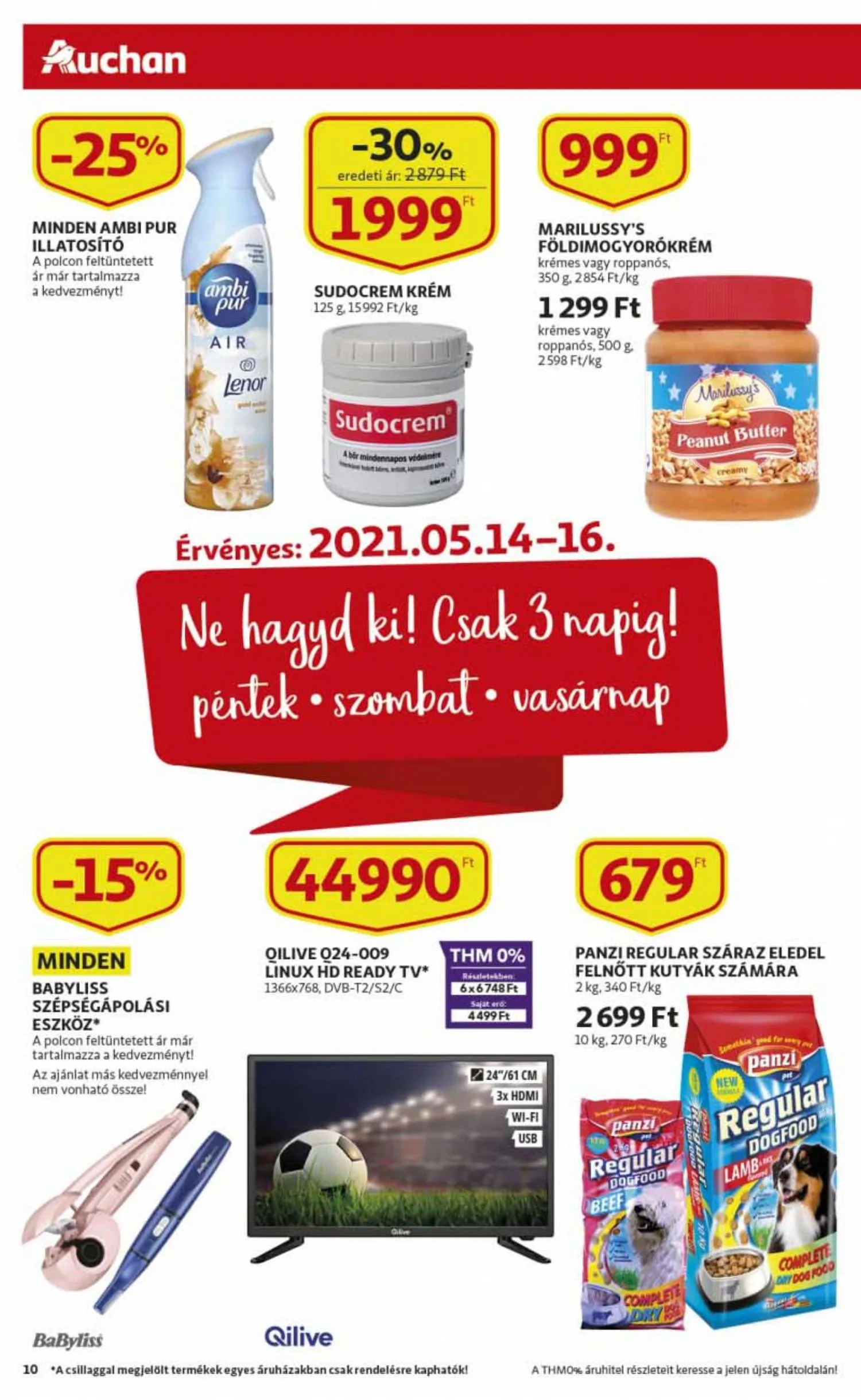 Auchan akciós újság 05.13–05.19 – 10. oldal