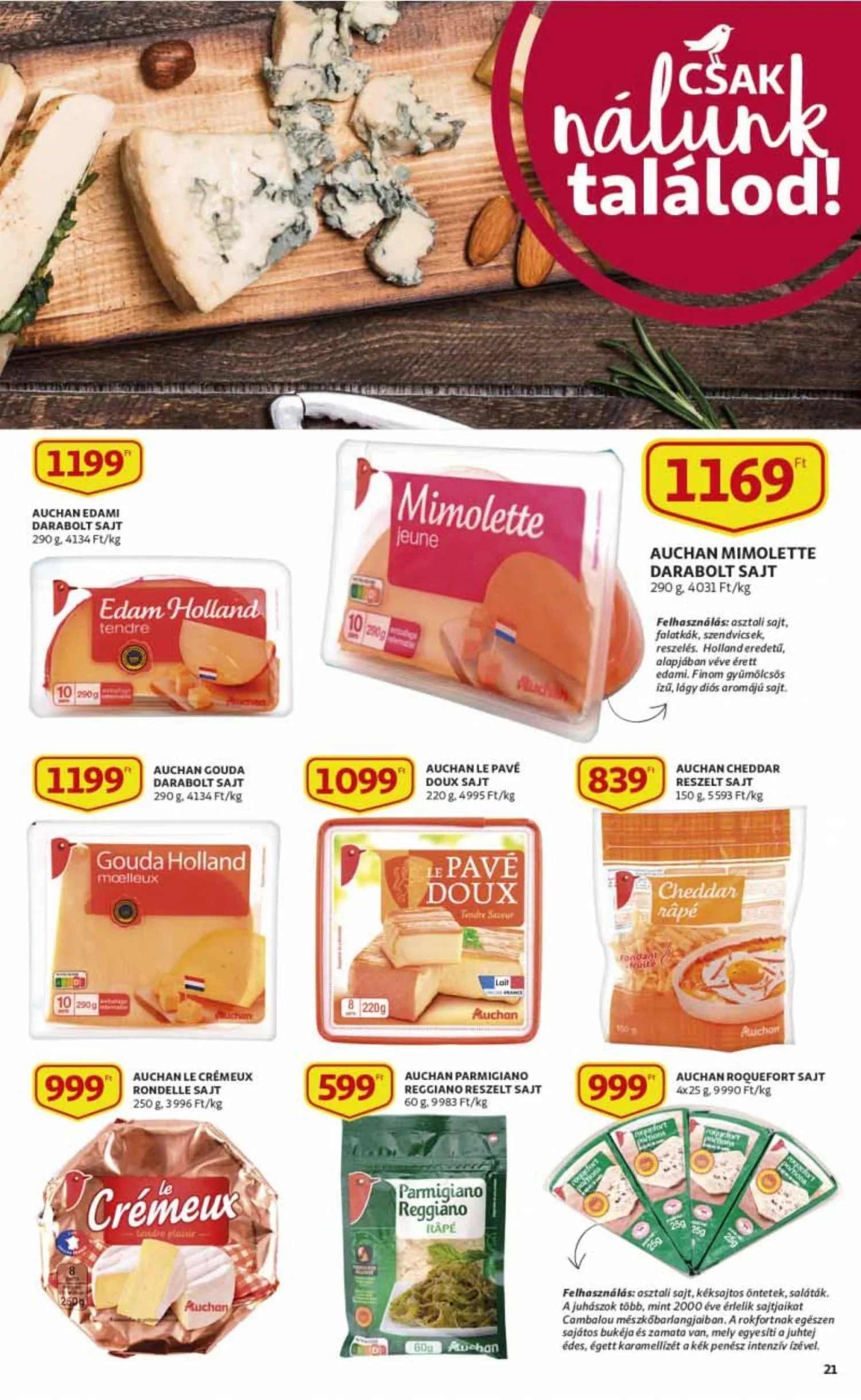 Auchan akciós újság 05.13–05.19 – 21. oldal