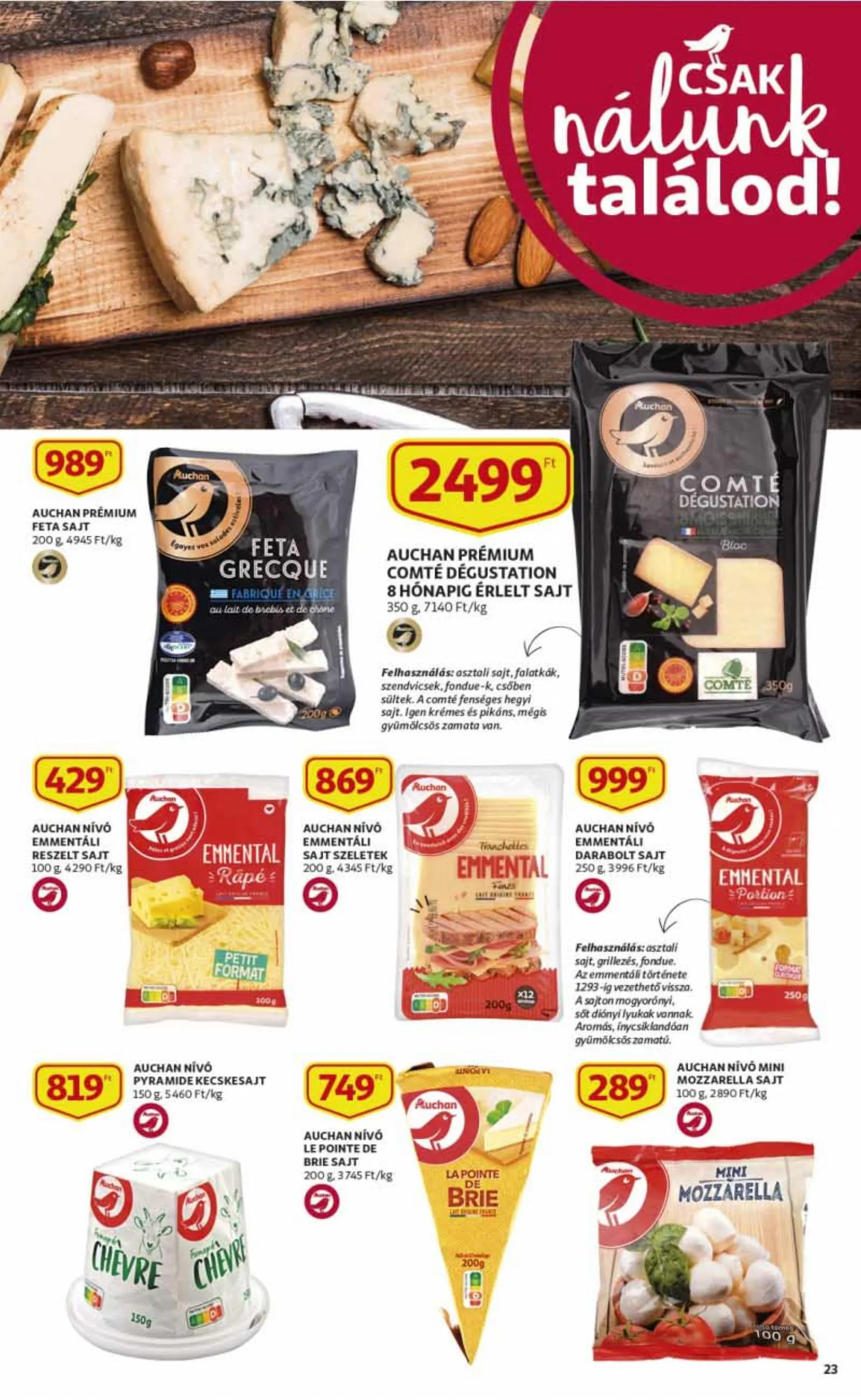 Auchan akciós újság 05.13–05.19 – 23. oldal