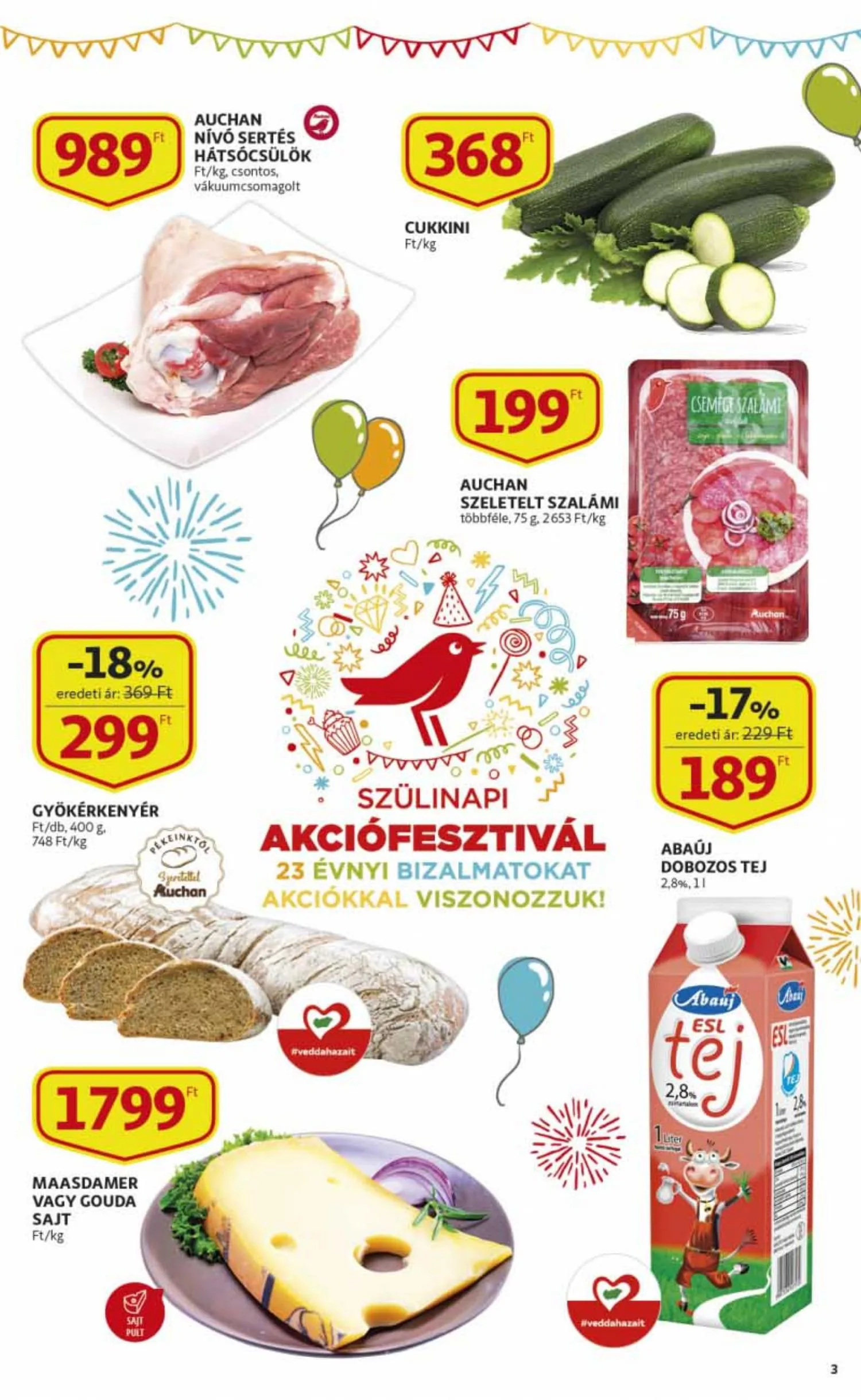 Auchan akciós újság 05.13–05.19 – 3. oldal
