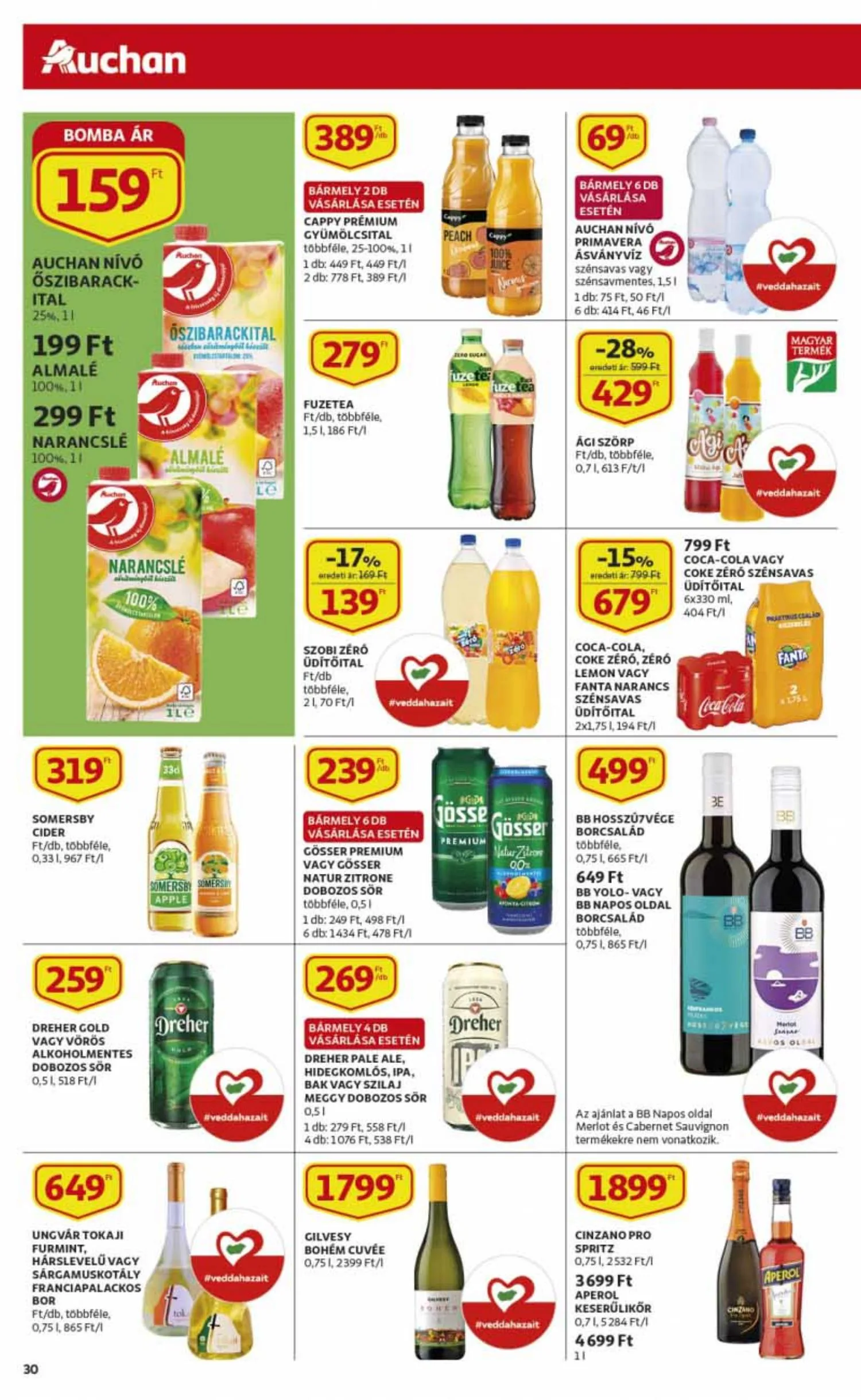 Auchan akciós újság 05.13–05.19 – 30. oldal