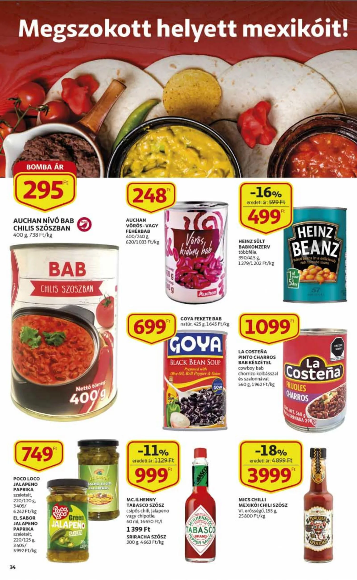 Auchan akciós újság 05.13–05.19 – 34. oldal