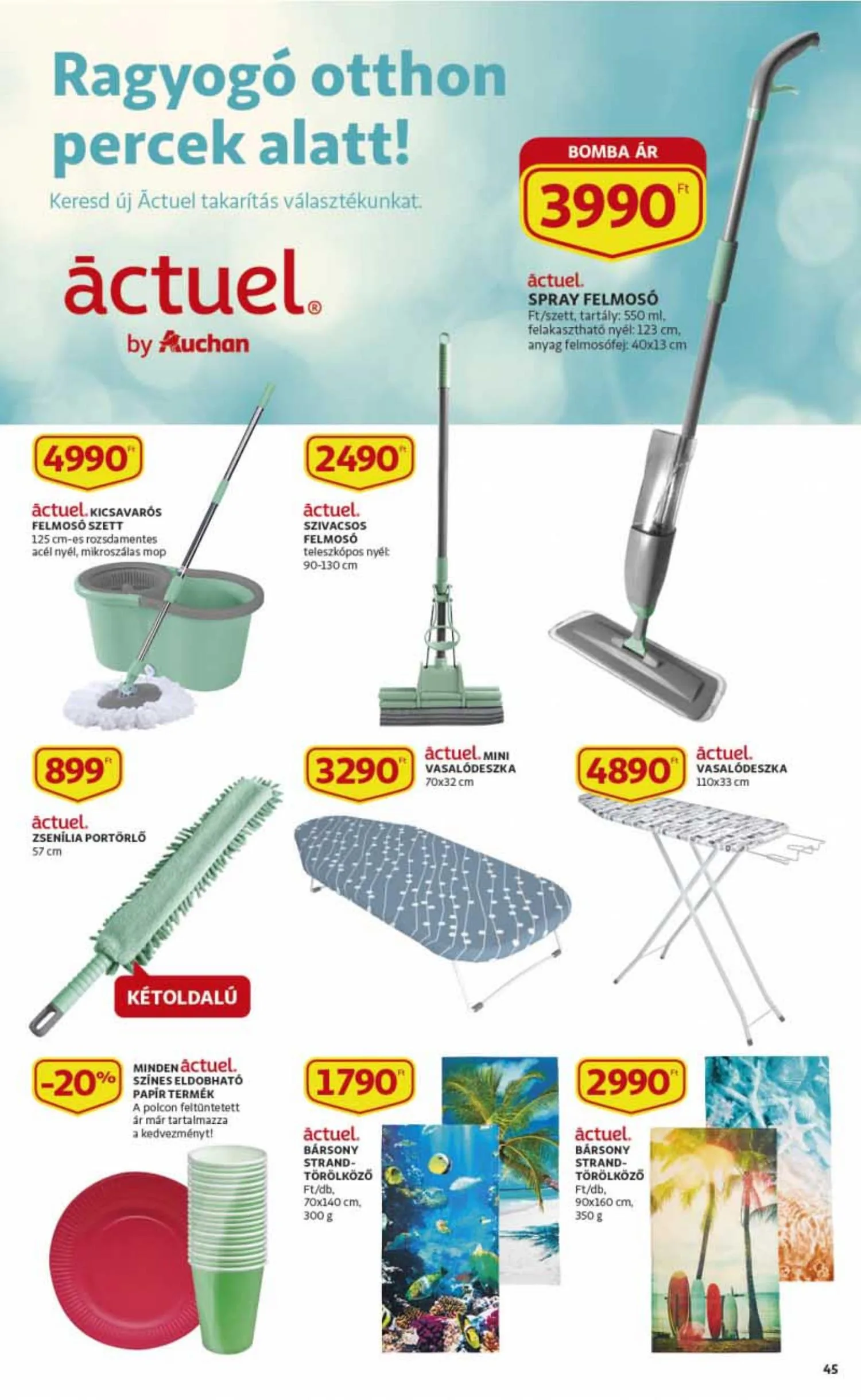 Auchan akciós újság 05.13–05.19 – 45. oldal