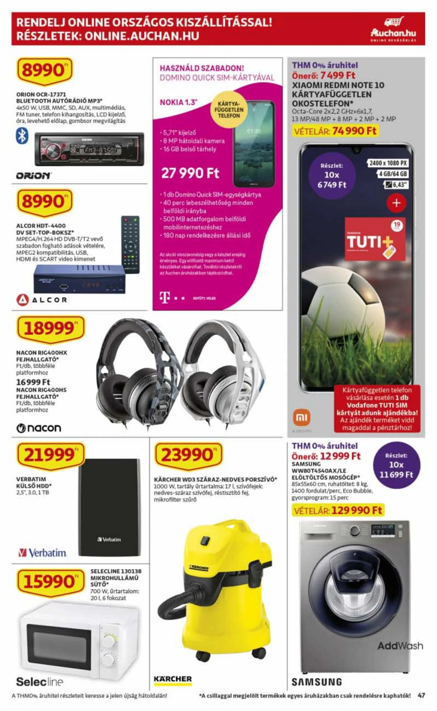 Auchan akciós újság 05.13–05.19 – 47. oldal