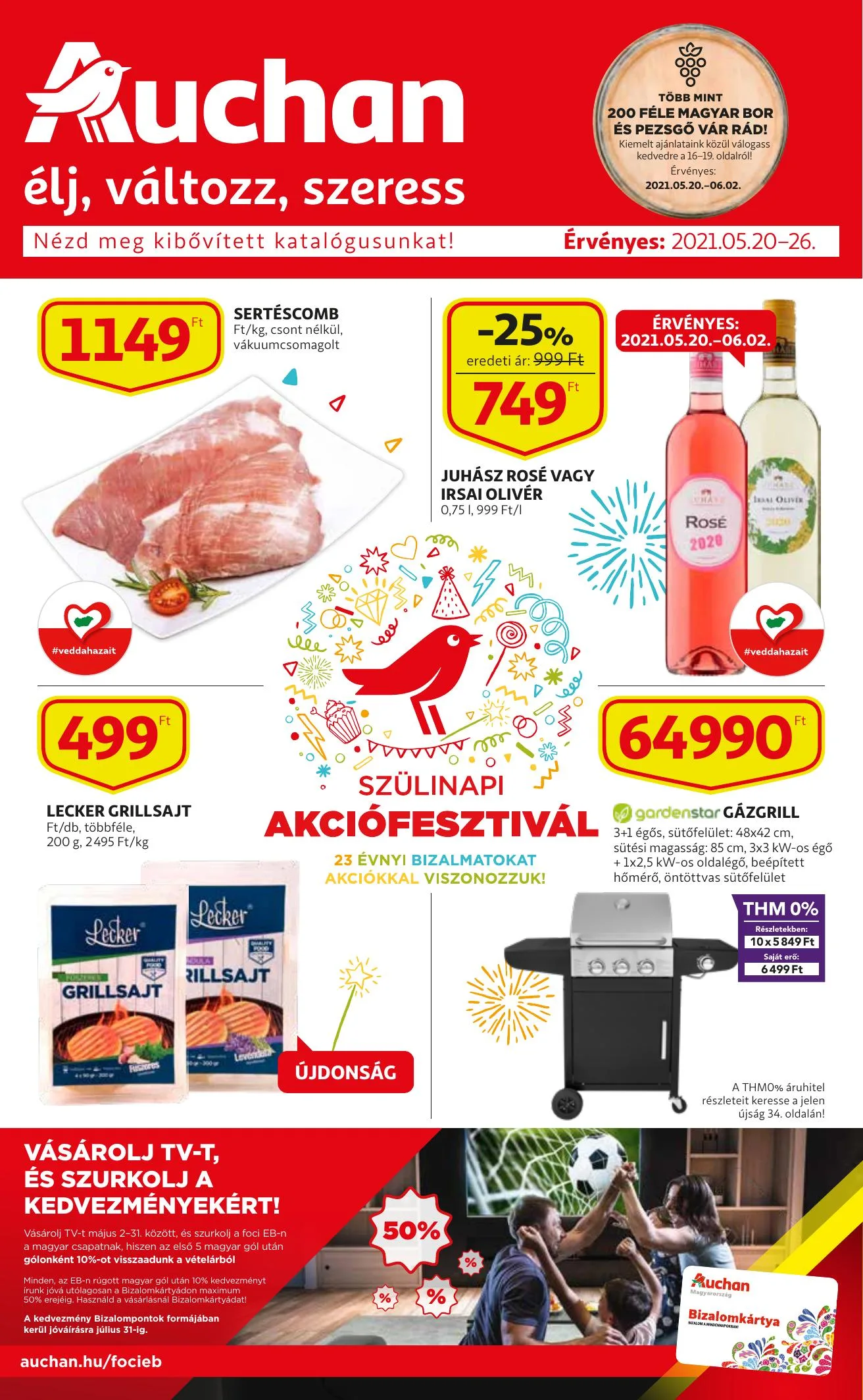 Auchan akciós újság 05.20–05.26