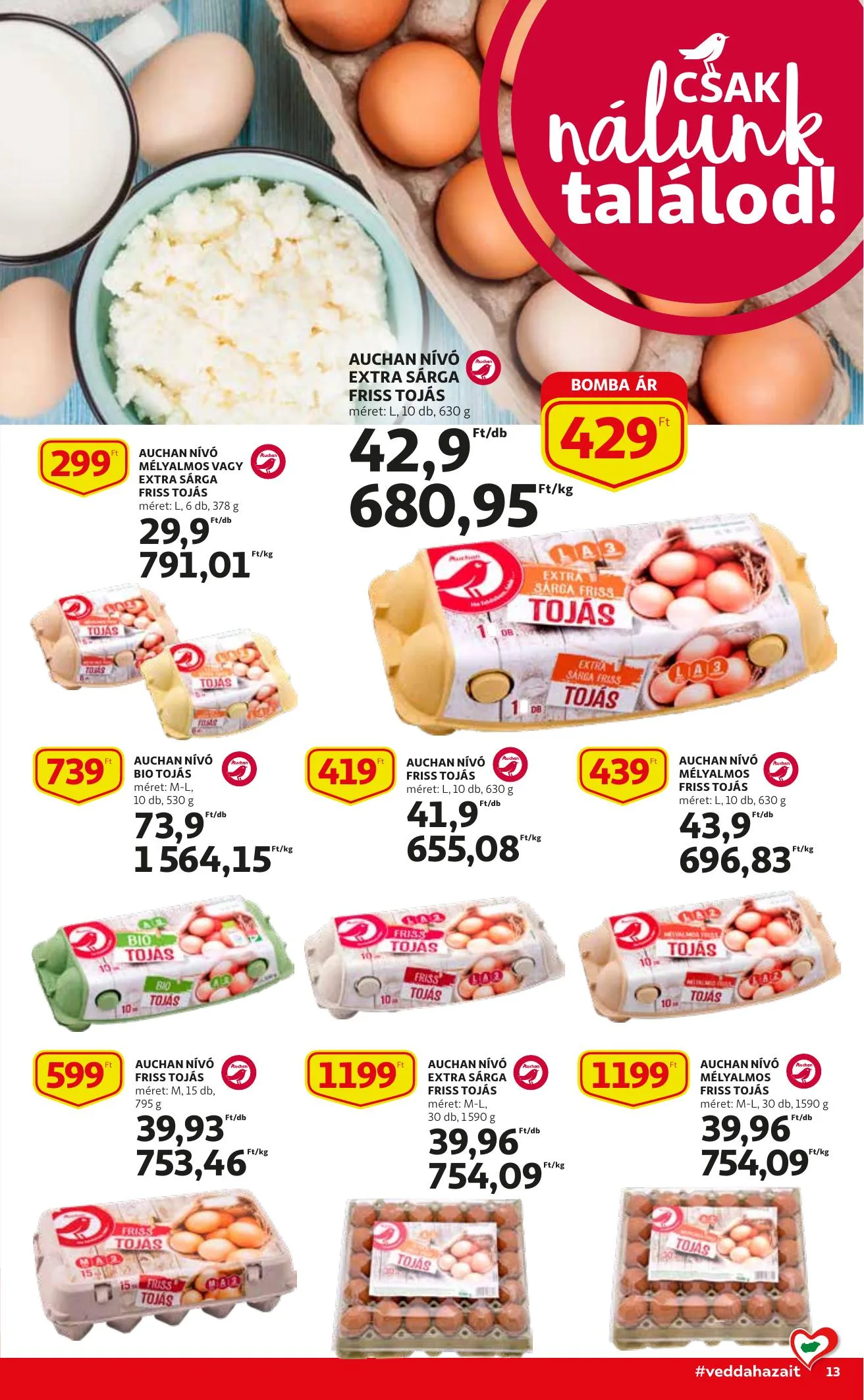Auchan akciós újság 05.20–05.26 – 13. oldal