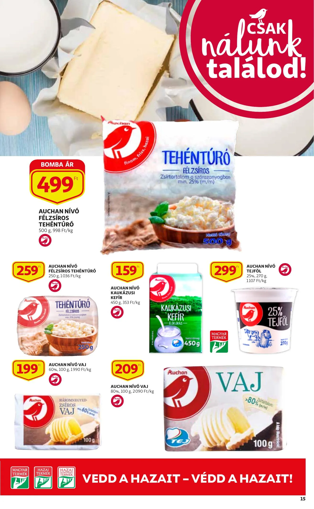 Auchan akciós újság 05.20–05.26 – 15. oldal