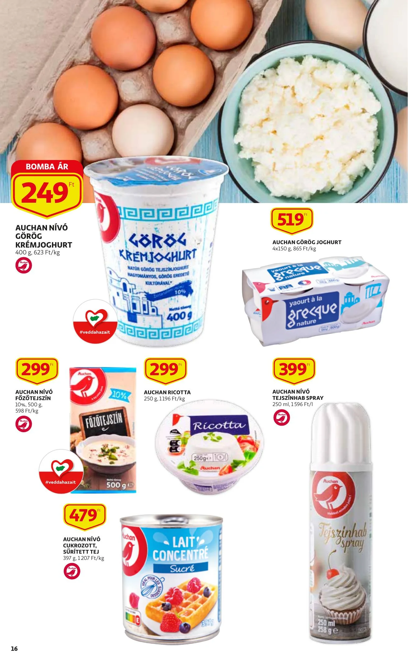 Auchan akciós újság 05.20–05.26 – 16. oldal