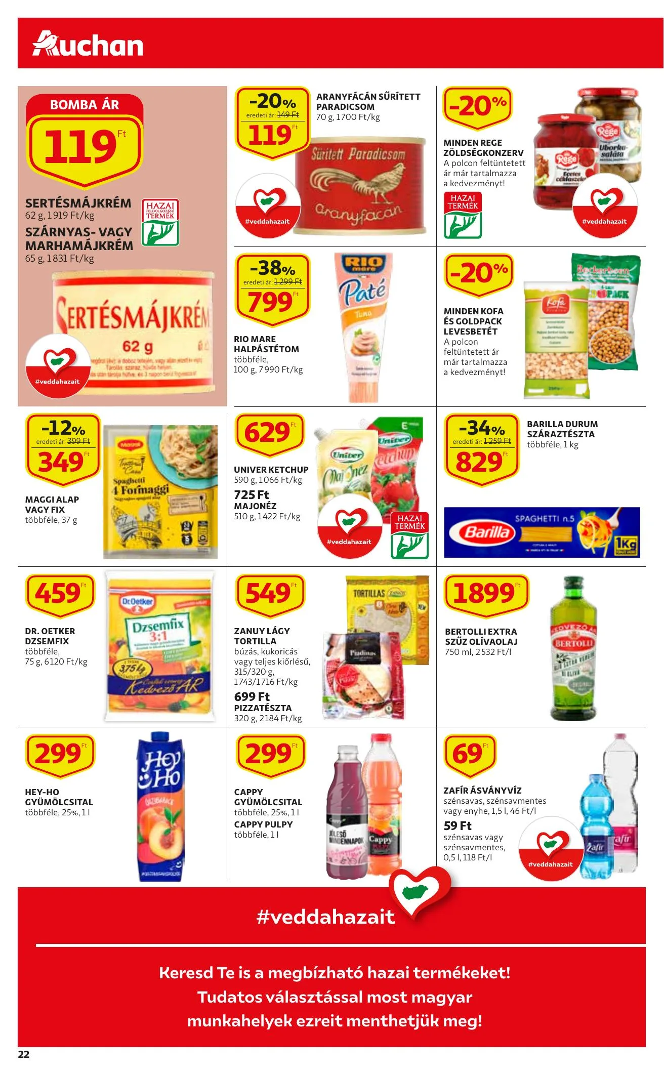 Auchan akciós újság 05.20–05.26 – 22. oldal