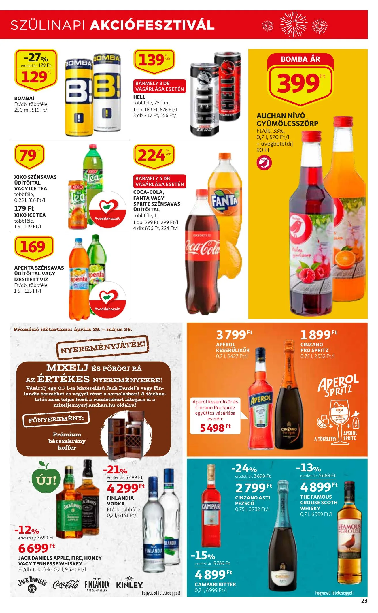 Auchan akciós újság 05.20–05.26 – 23. oldal