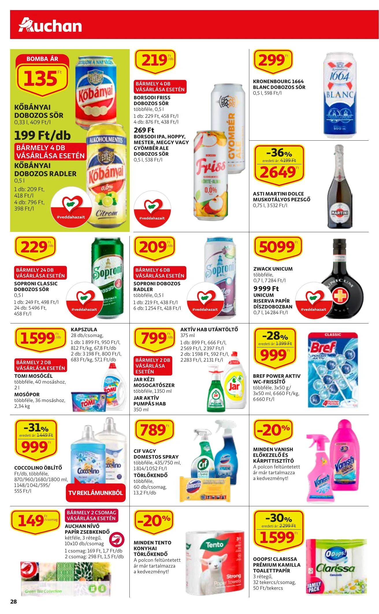 Auchan akciós újság 05.20–05.26 – 28. oldal
