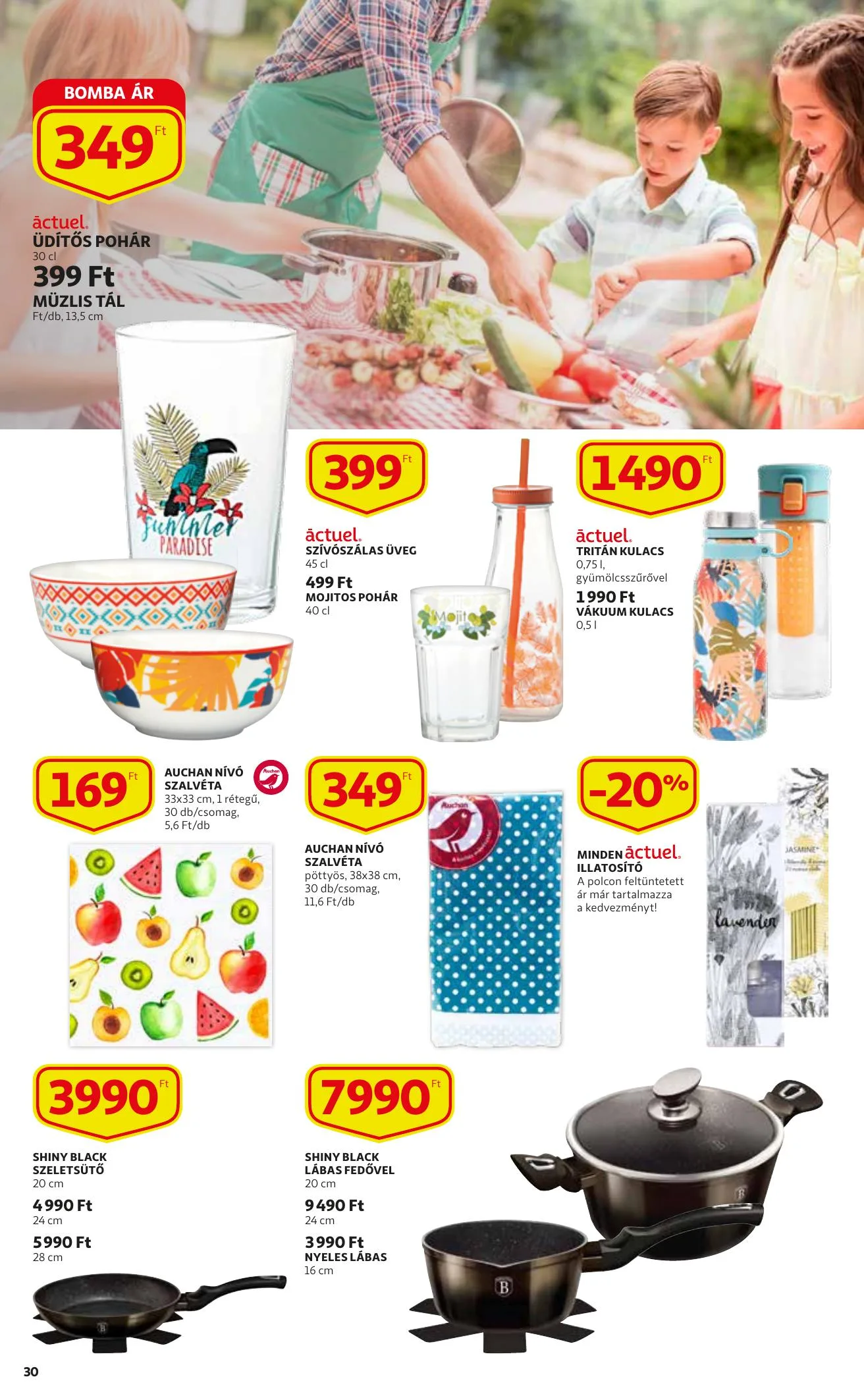 Auchan akciós újság 05.20–05.26 – 30. oldal