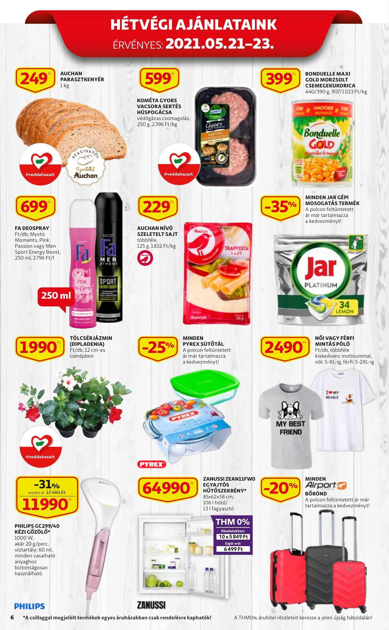Auchan akciós újság 05.20–05.26 – 6. oldal