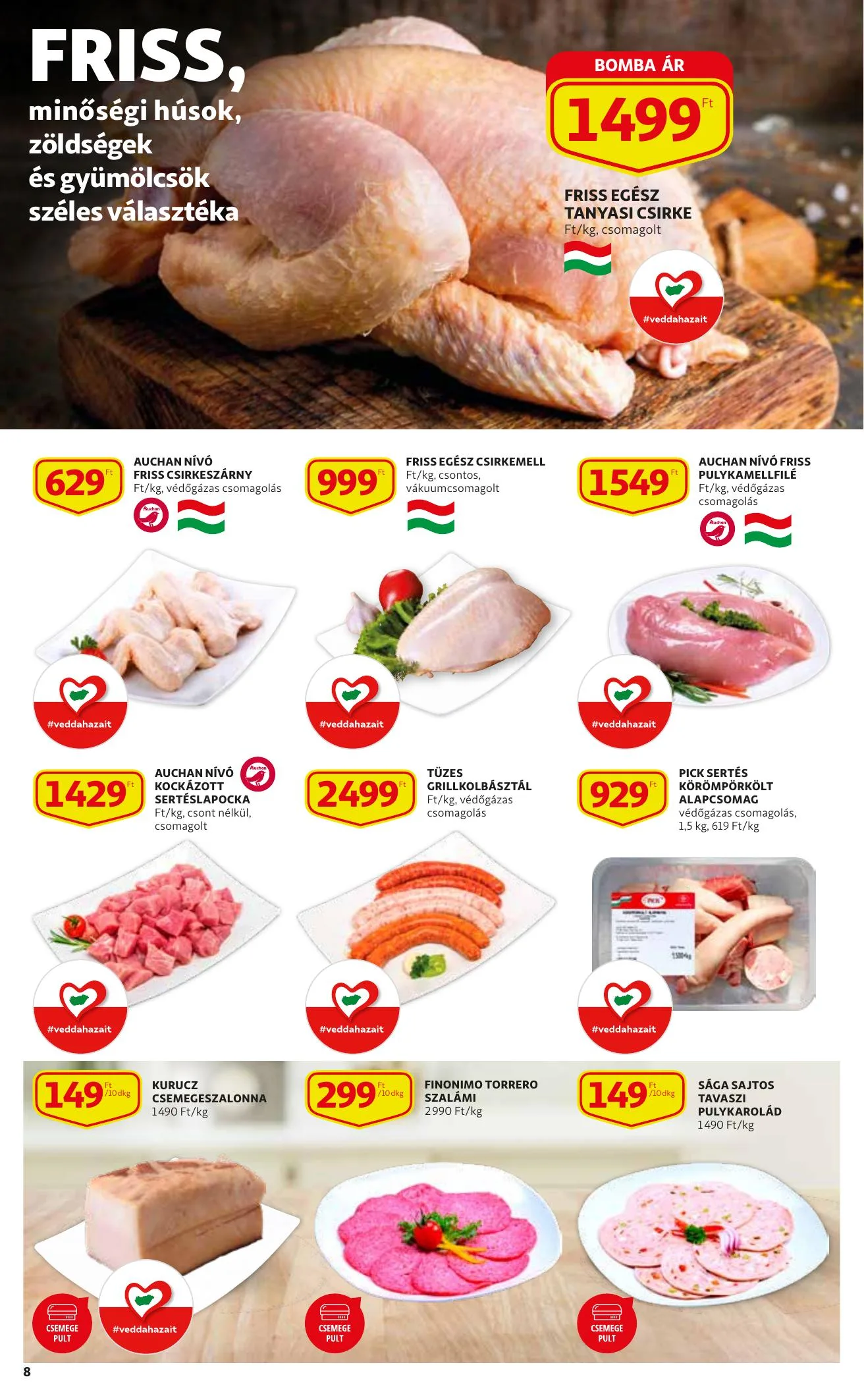 Auchan akciós újság 05.20–05.26 – 8. oldal