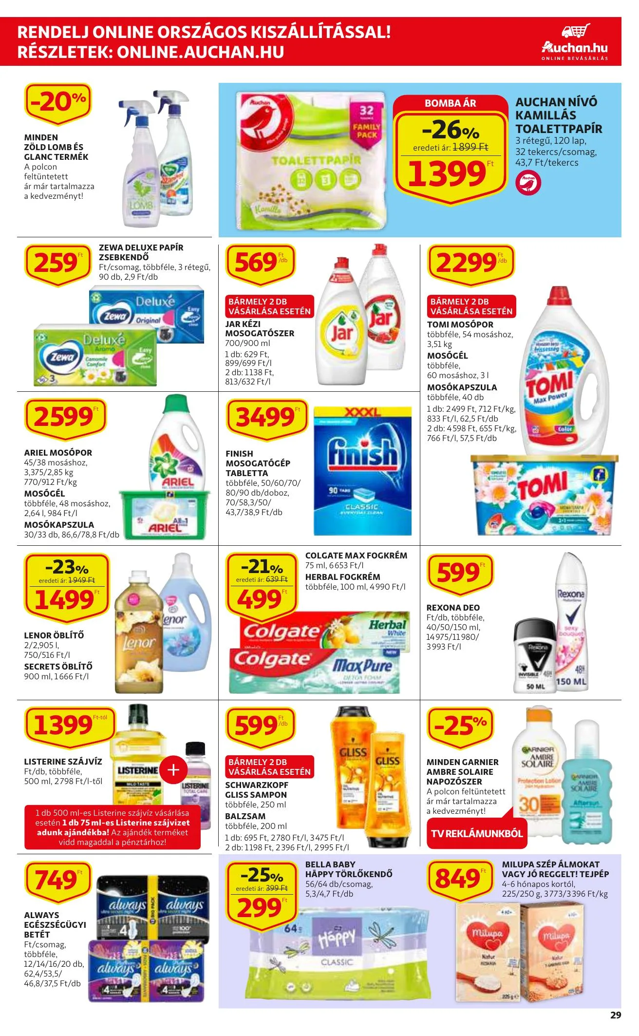 Auchan akciós újság 05.27–06.02 – 29. oldal