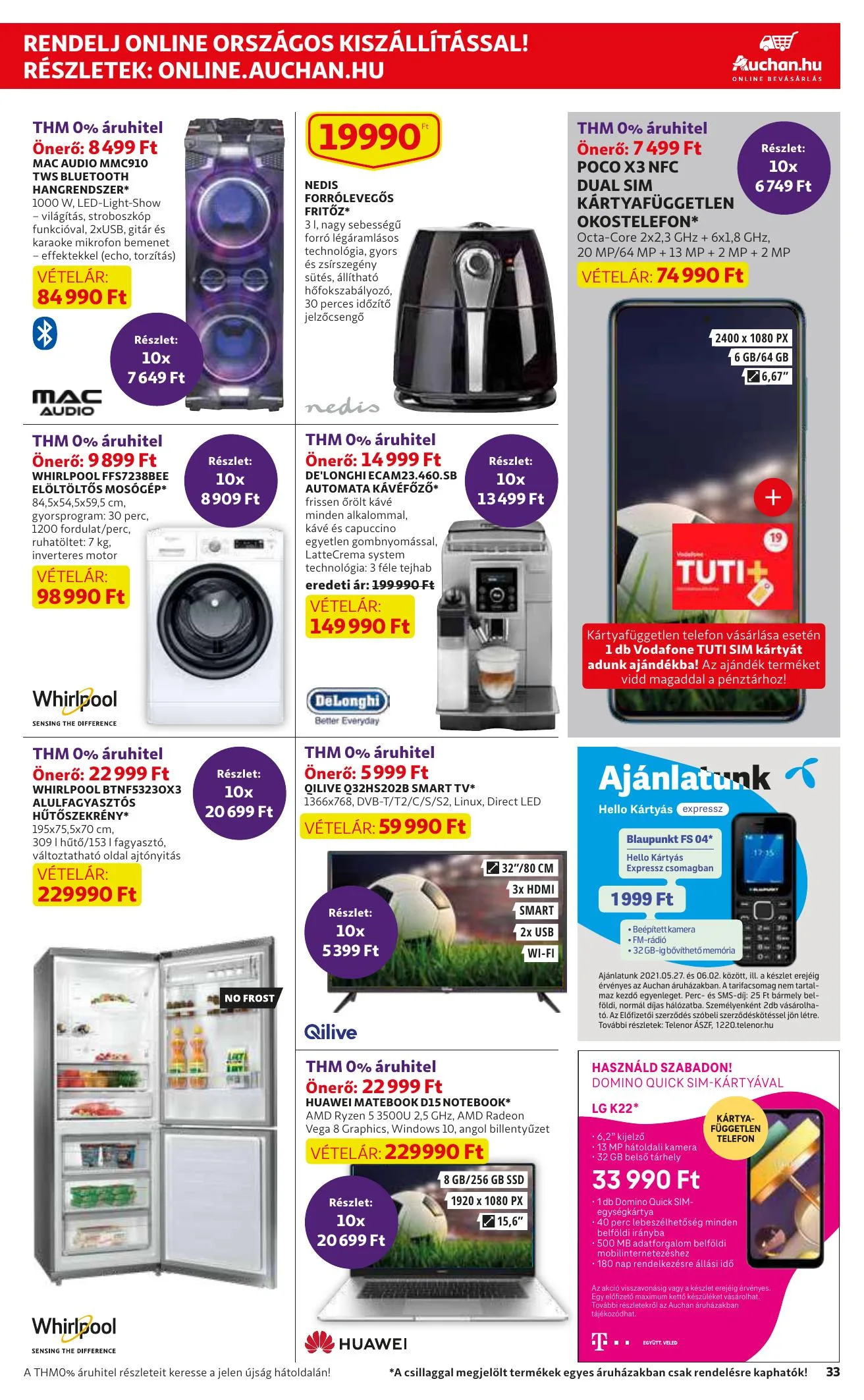 Auchan akciós újság 05.27–06.02 – 33. oldal