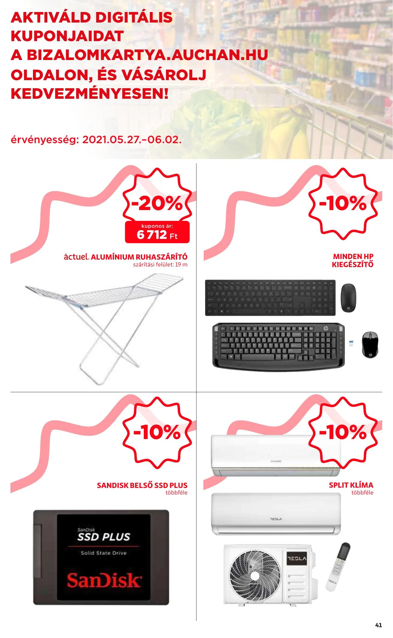 Auchan akciós újság 05.27–06.02 – 41. oldal