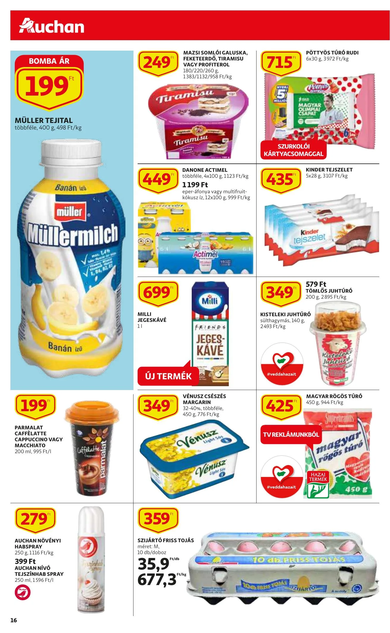 Auchan akciós újság 08.05–08.11 – 16. oldal