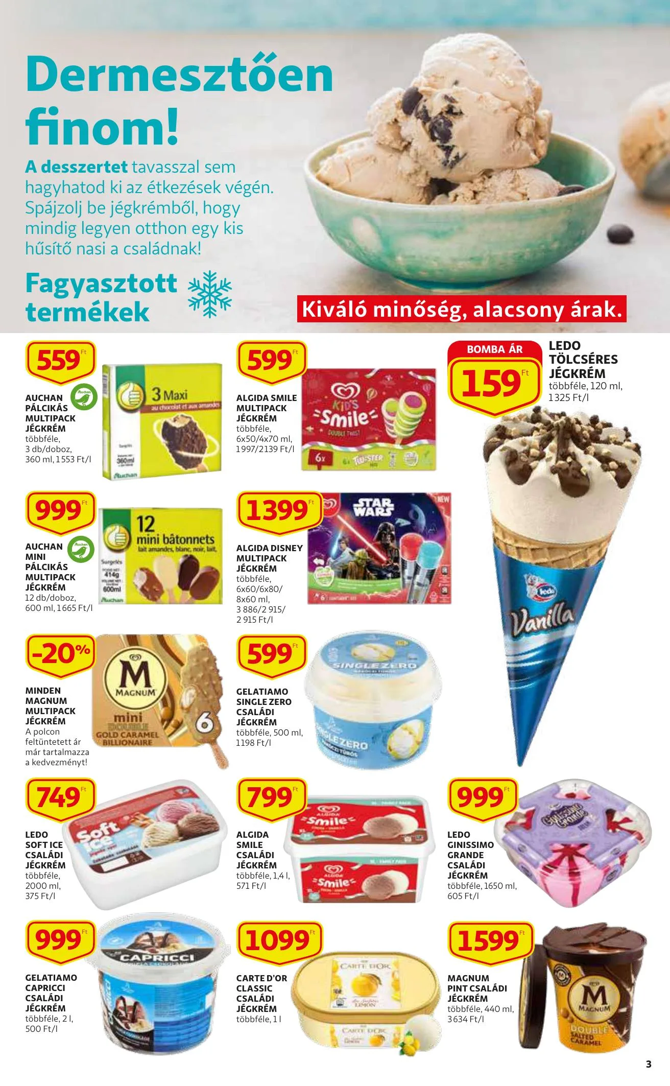 Auchan akciós újság 08.05–08.11 – 3. oldal