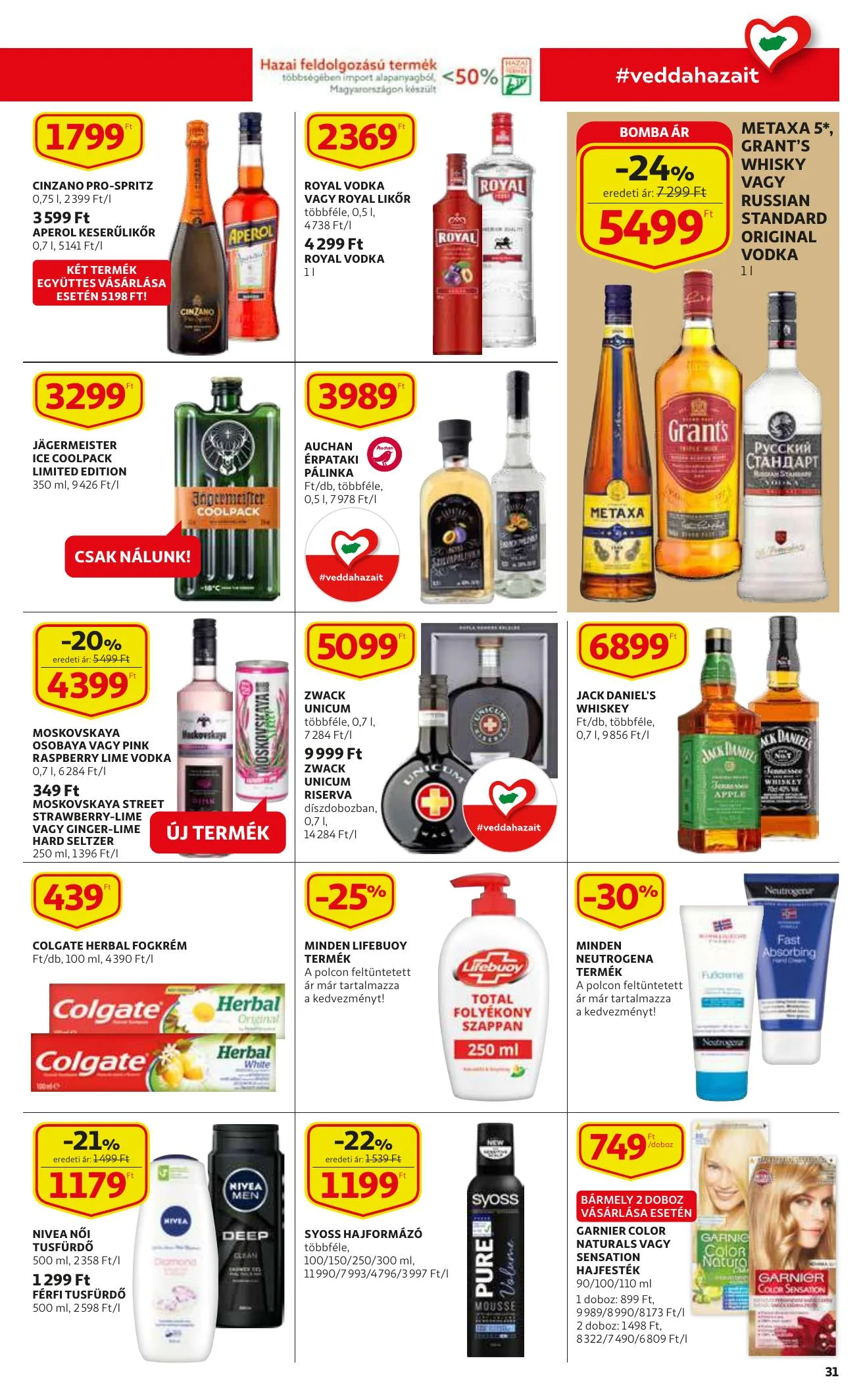 Auchan akciós újság 08.05–08.11 – 31. oldal
