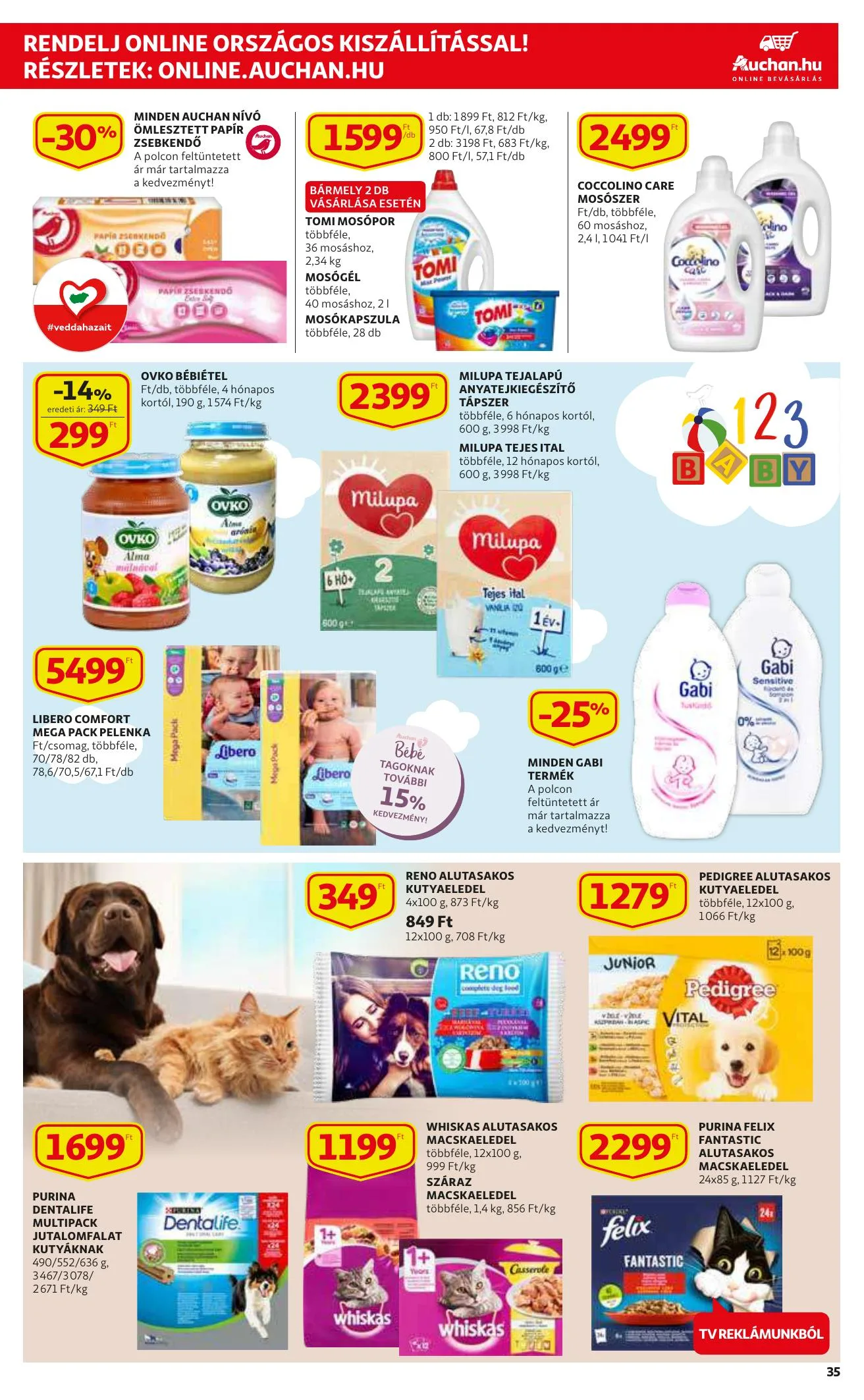 Auchan akciós újság 08.05–08.11 – 35. oldal