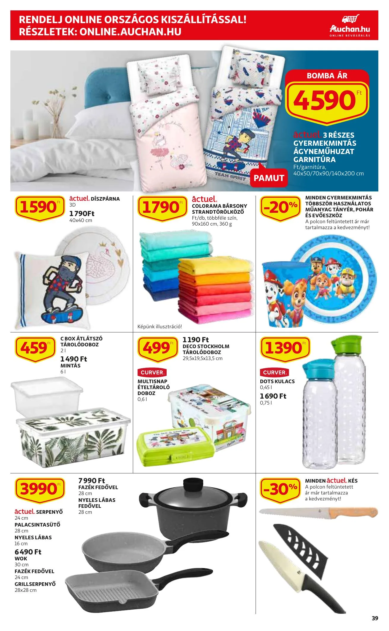 Auchan akciós újság 08.05–08.11 – 39. oldal