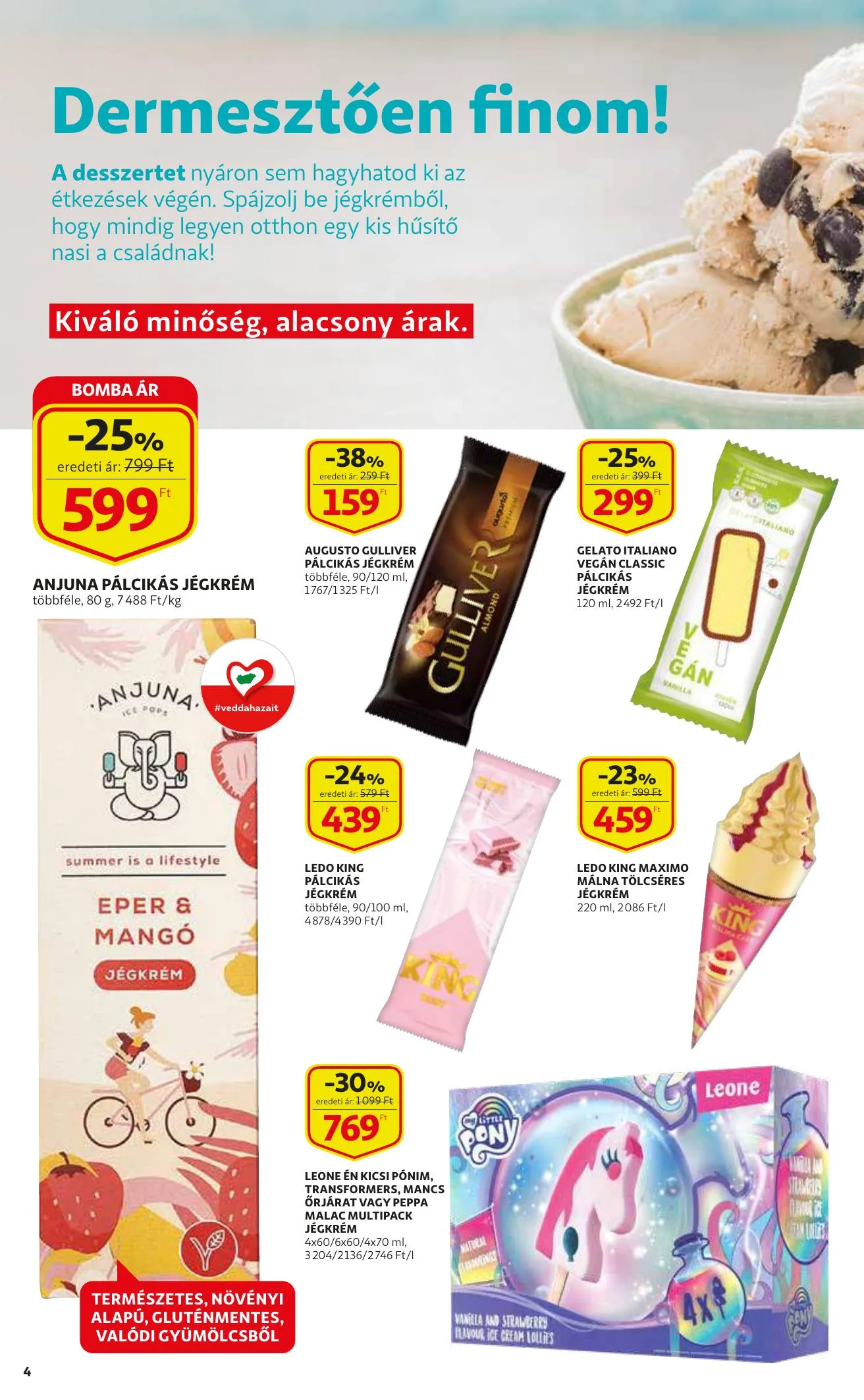 Auchan akciós újság 08.05–08.11 – 4. oldal