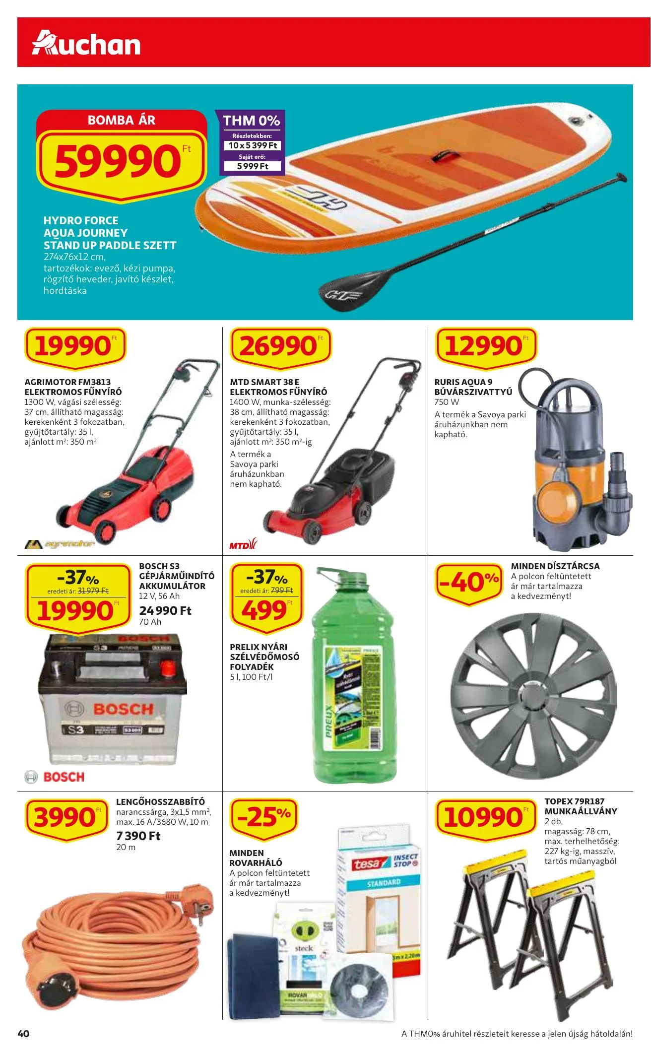 Auchan akciós újság 08.05–08.11 – 40. oldal