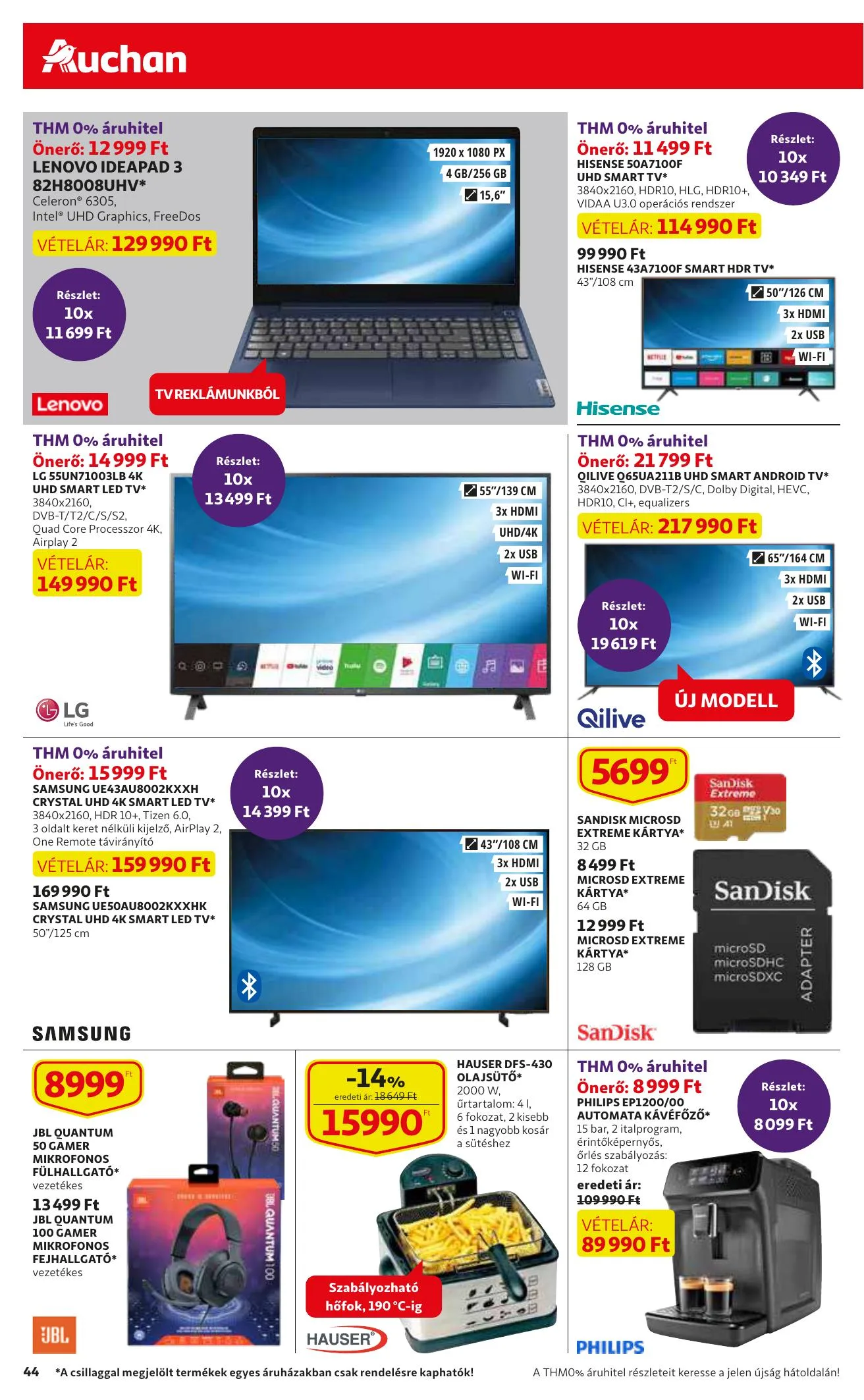Auchan akciós újság 08.05–08.11 – 44. oldal