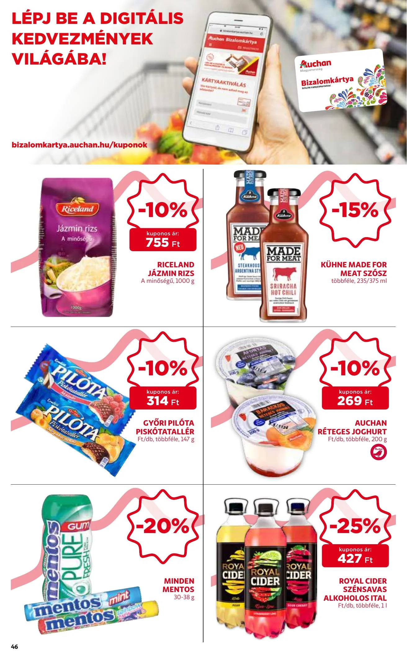 Auchan akciós újság 08.05–08.11 – 46. oldal