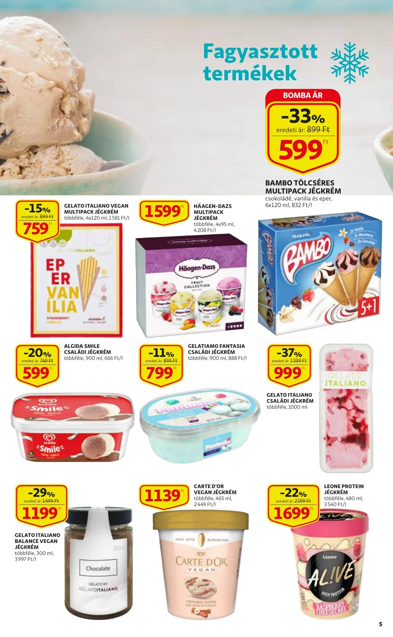 Auchan akciós újság 08.05–08.11 – 5. oldal