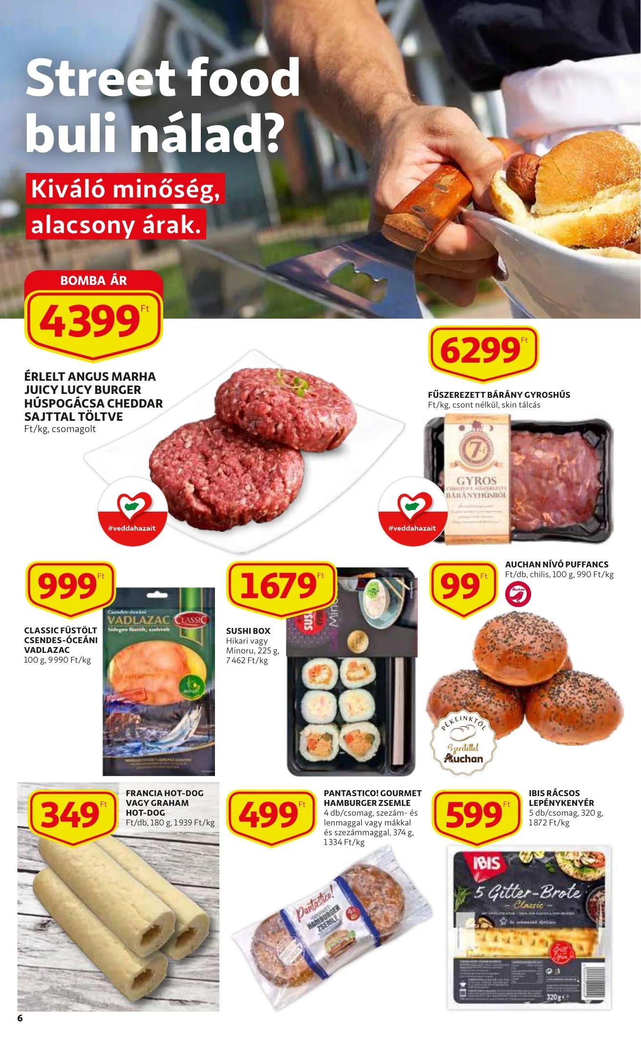 Auchan akciós újság 08.05–08.11 – 6. oldal
