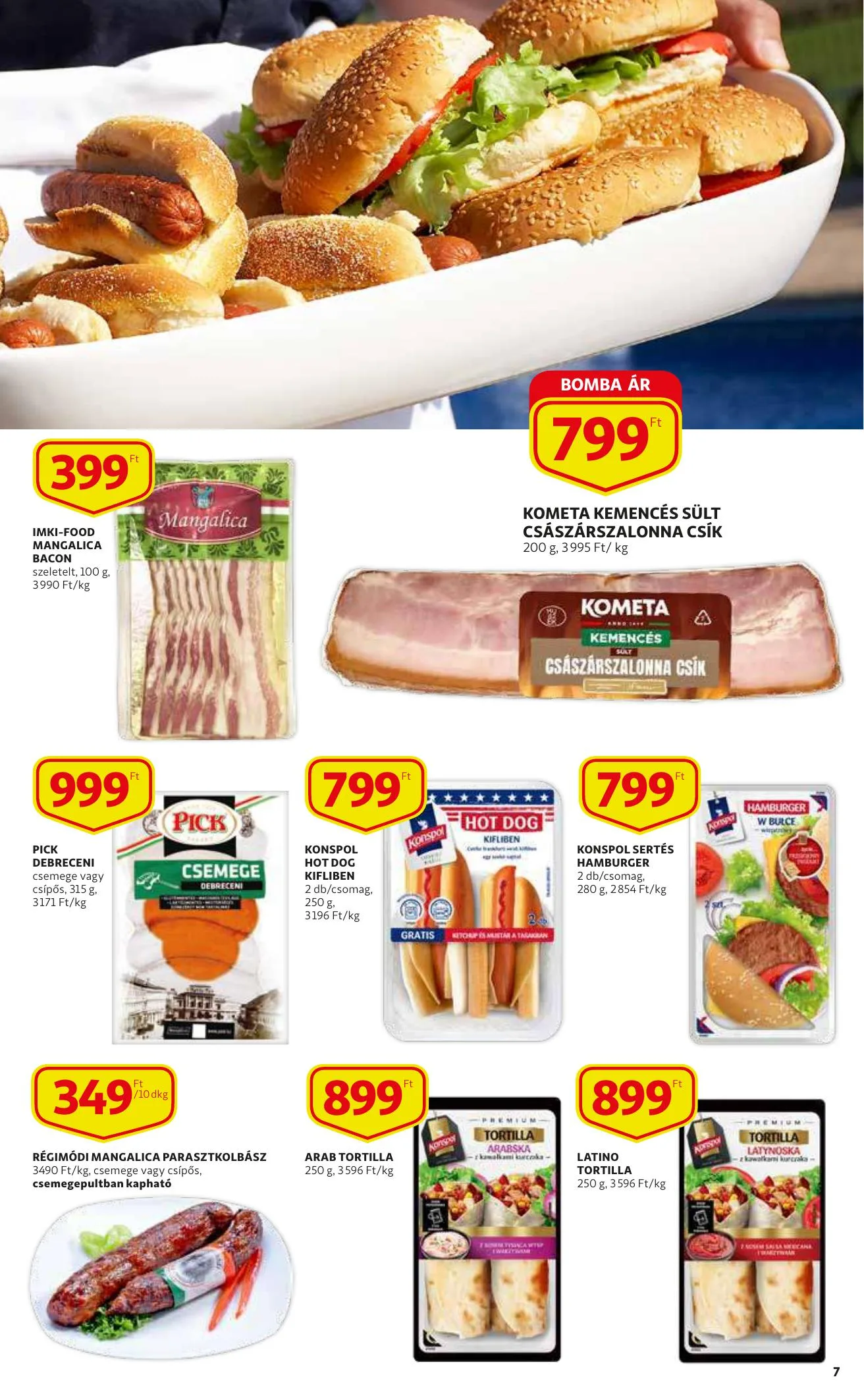 Auchan akciós újság 08.05–08.11 – 7. oldal