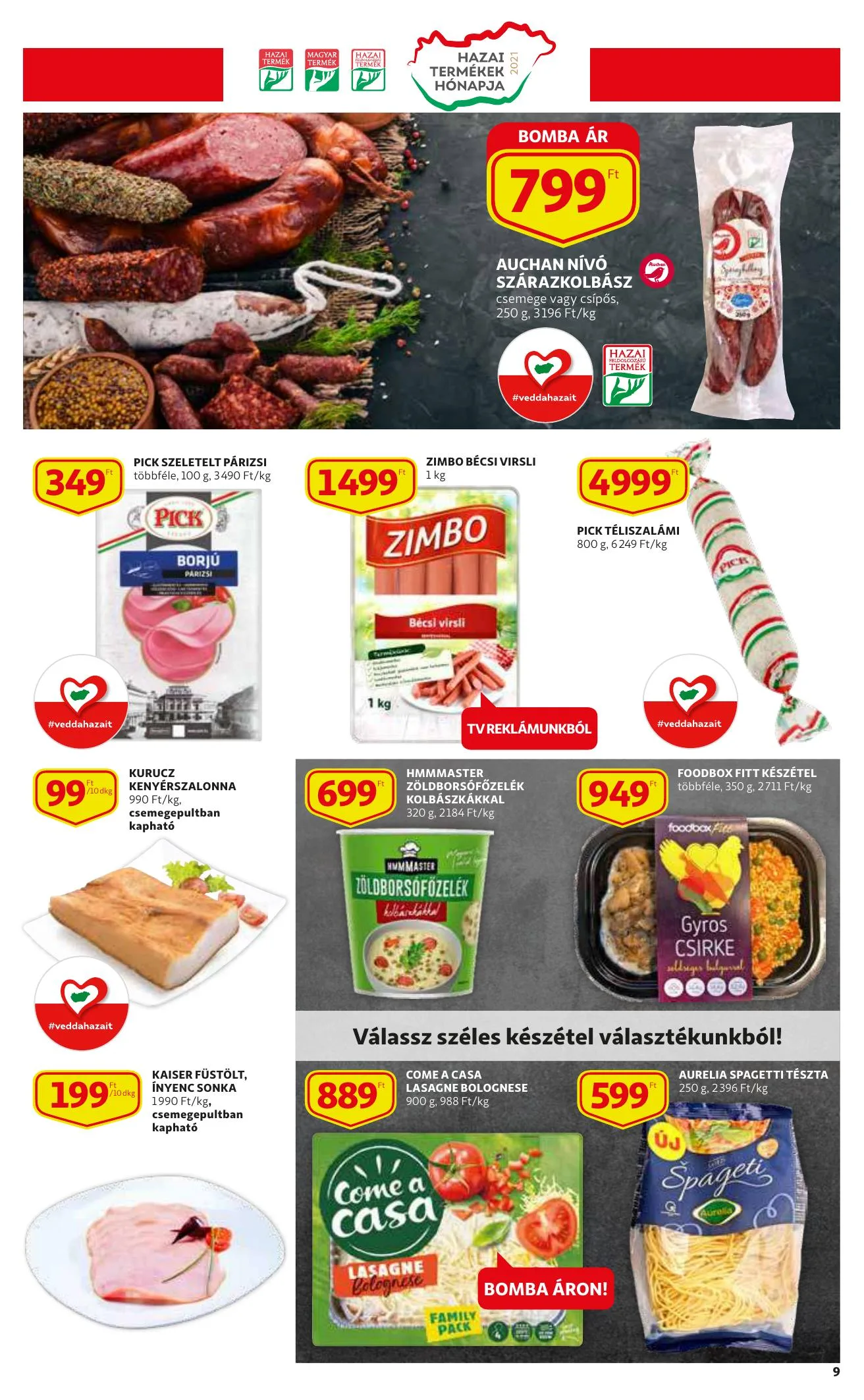 Auchan akciós újság 08.05–08.11 – 9. oldal