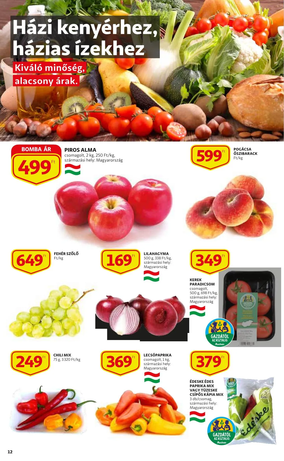 Auchan akciós újság 08.12–08.18 – 12. oldal