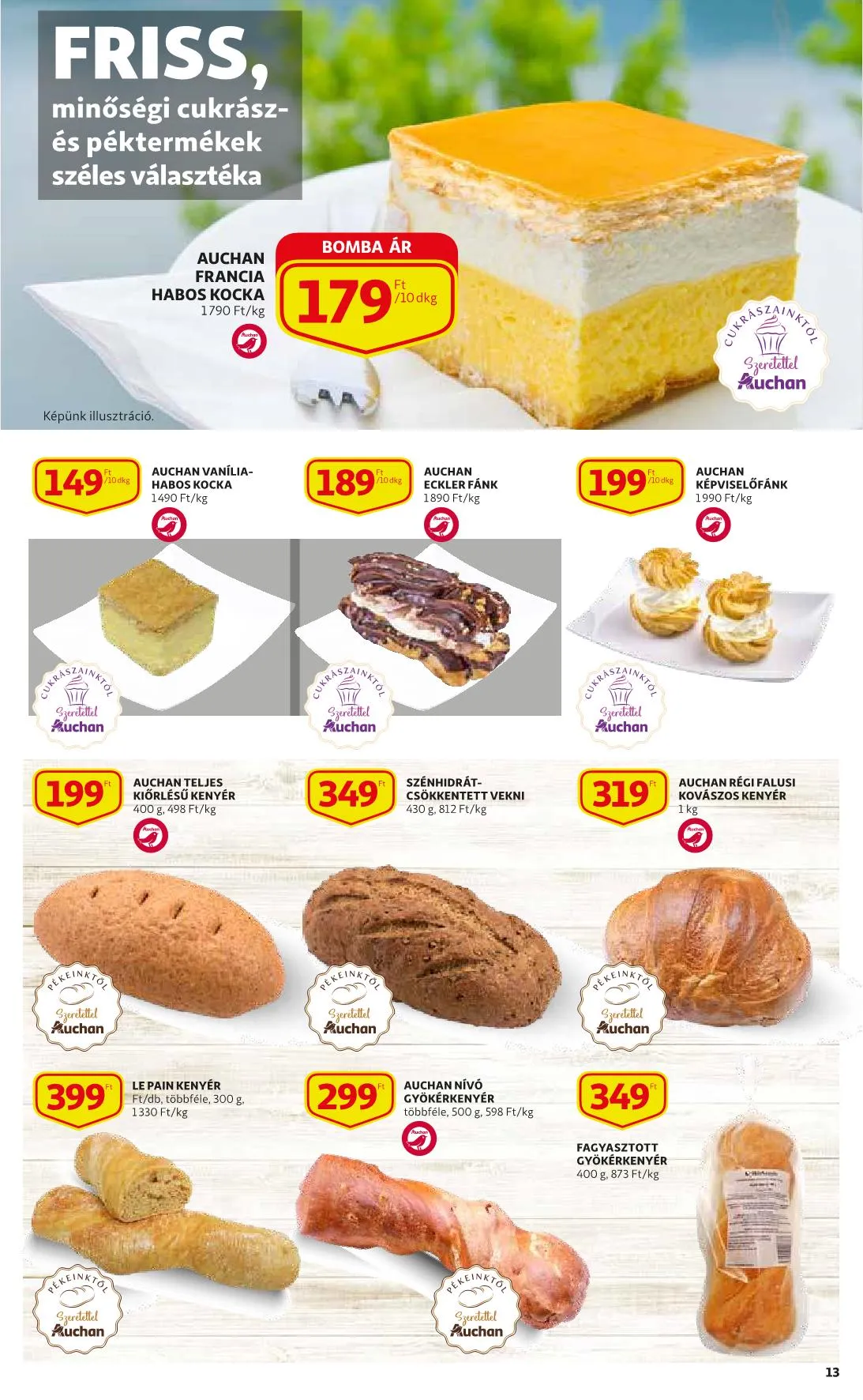 Auchan akciós újság 08.12–08.18 – 13. oldal