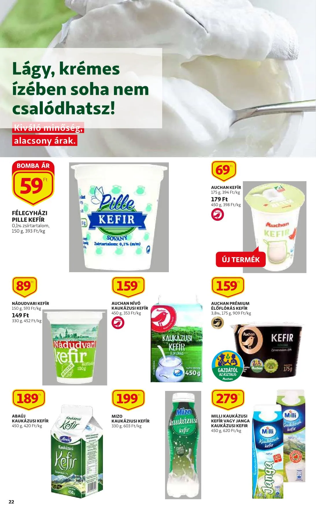 Auchan akciós újság 08.12–08.18 – 22. oldal