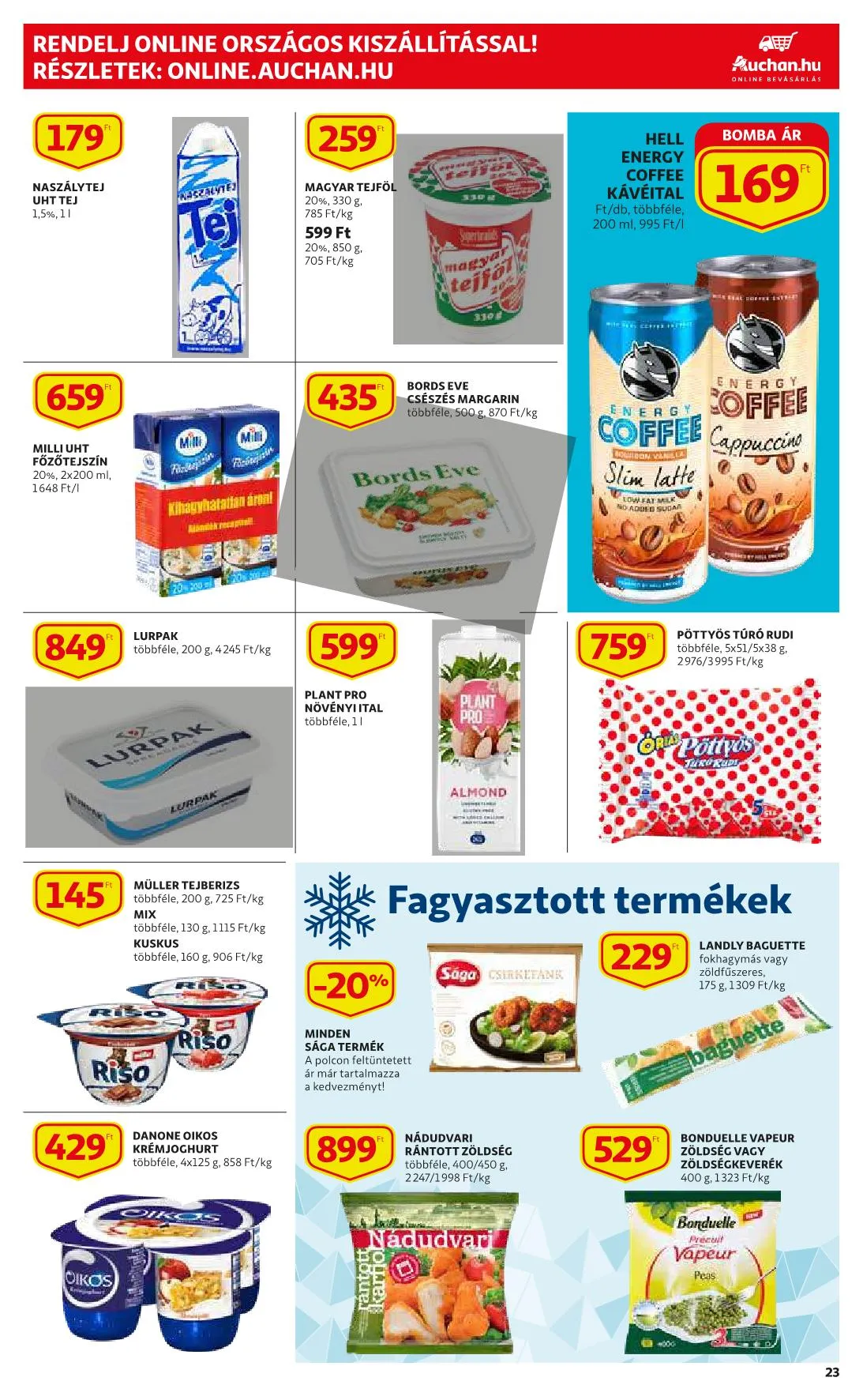 Auchan akciós újság 08.12–08.18 – 23. oldal