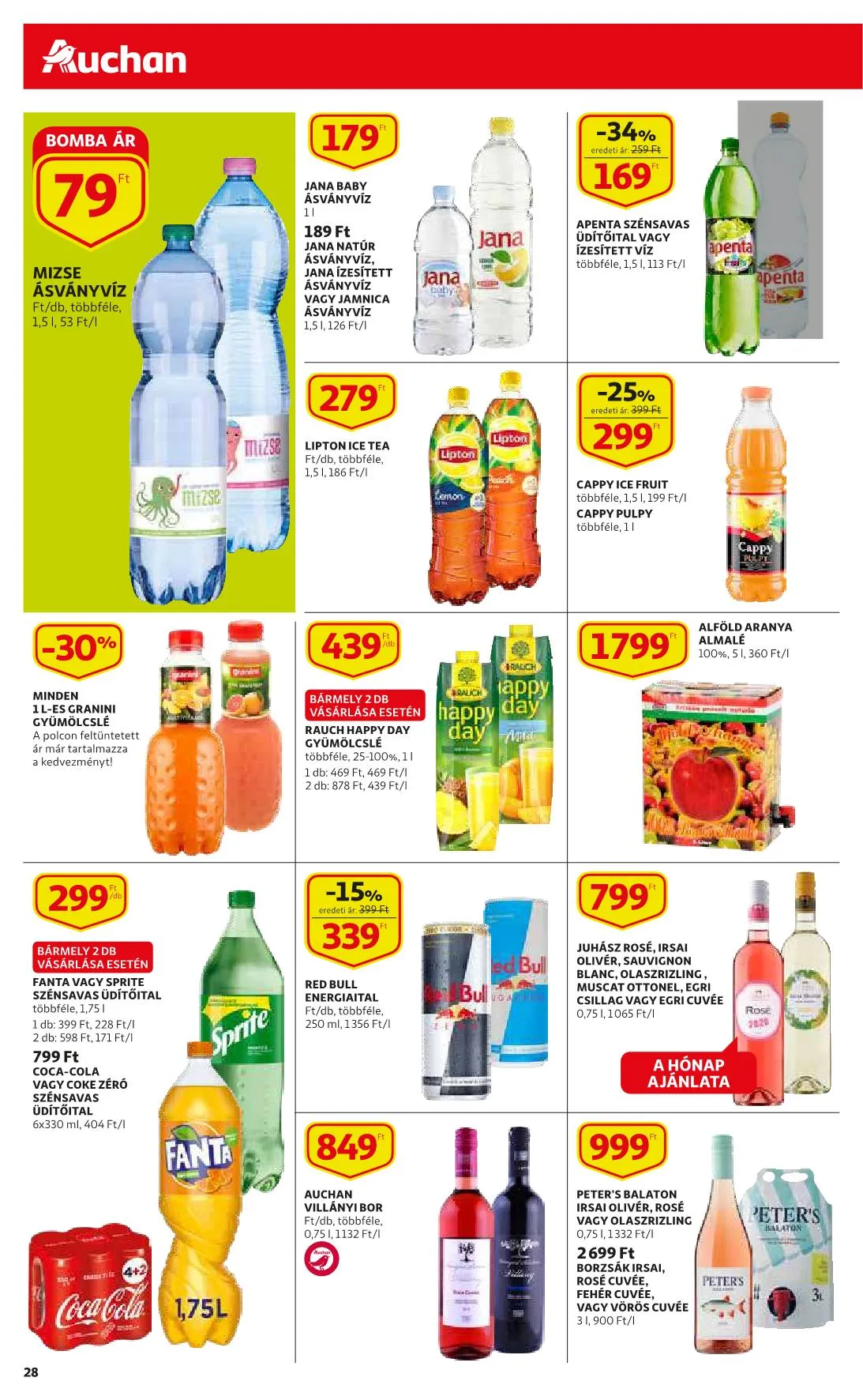 Auchan akciós újság 08.12–08.18 – 28. oldal