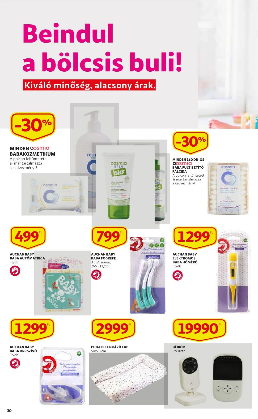 Auchan akciós újság 08.12–08.18 – 30. oldal