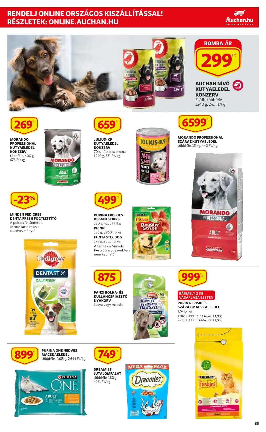 Auchan akciós újság 08.12–08.18 – 35. oldal