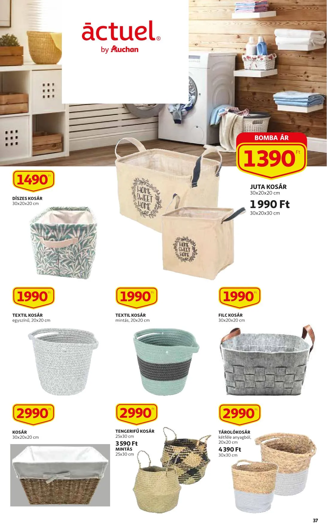 Auchan akciós újság 08.12–08.18 – 37. oldal