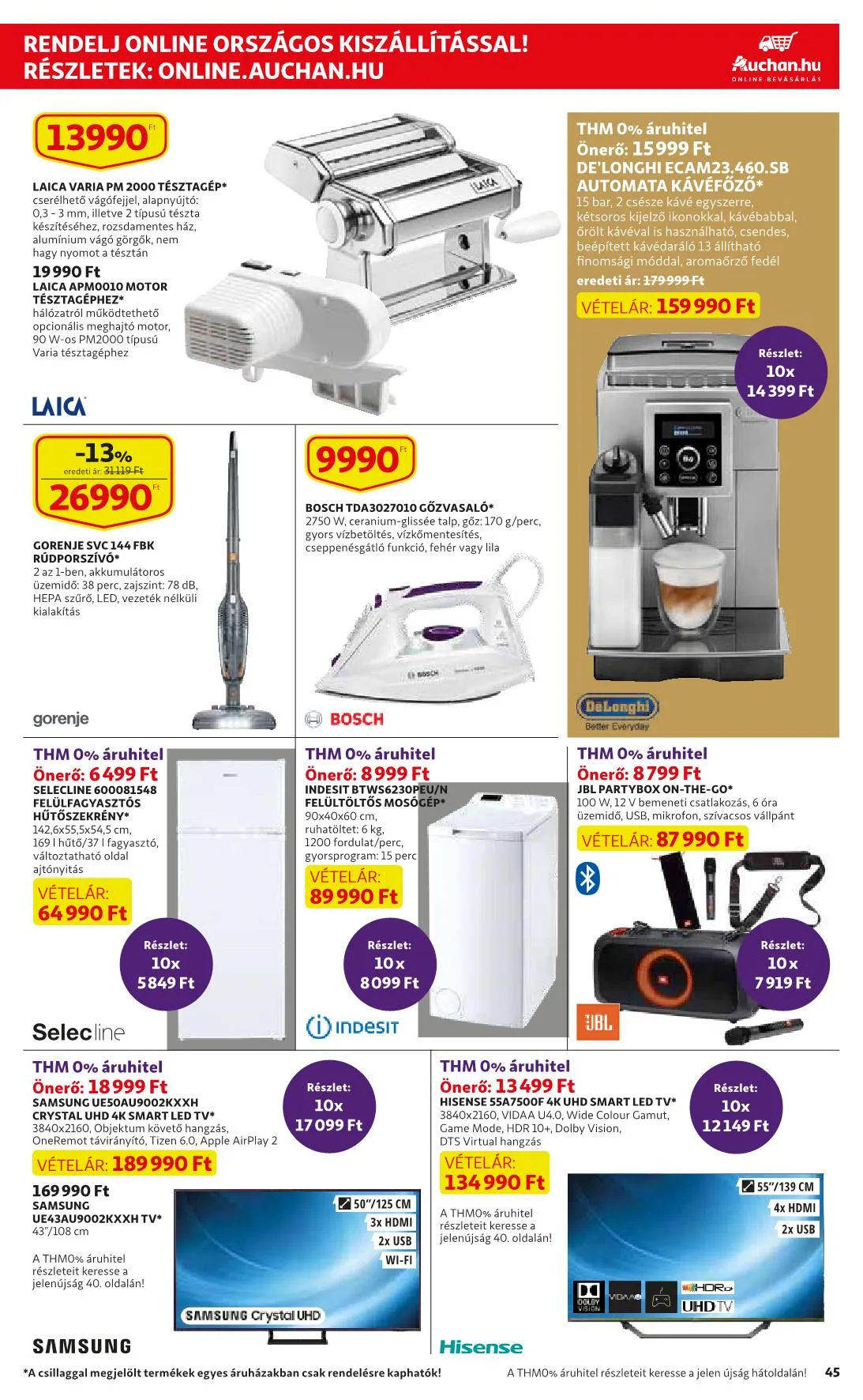 Auchan akciós újság 08.12–08.18 – 45. oldal