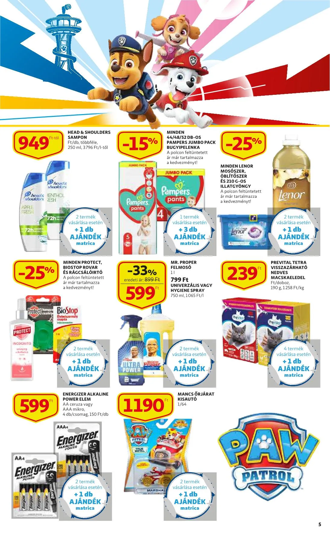 Auchan akciós újság 08.12–08.18 – 5. oldal