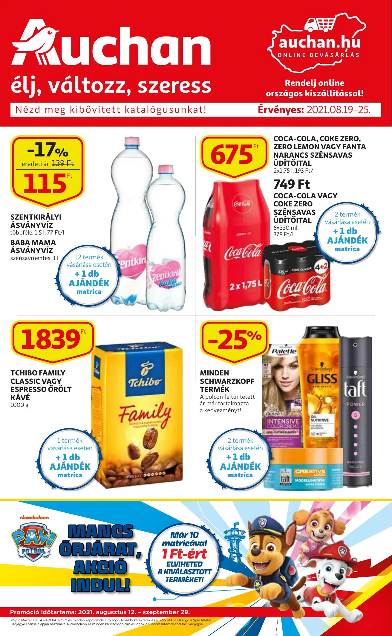 Auchan akciós újság 08.19–08.25
