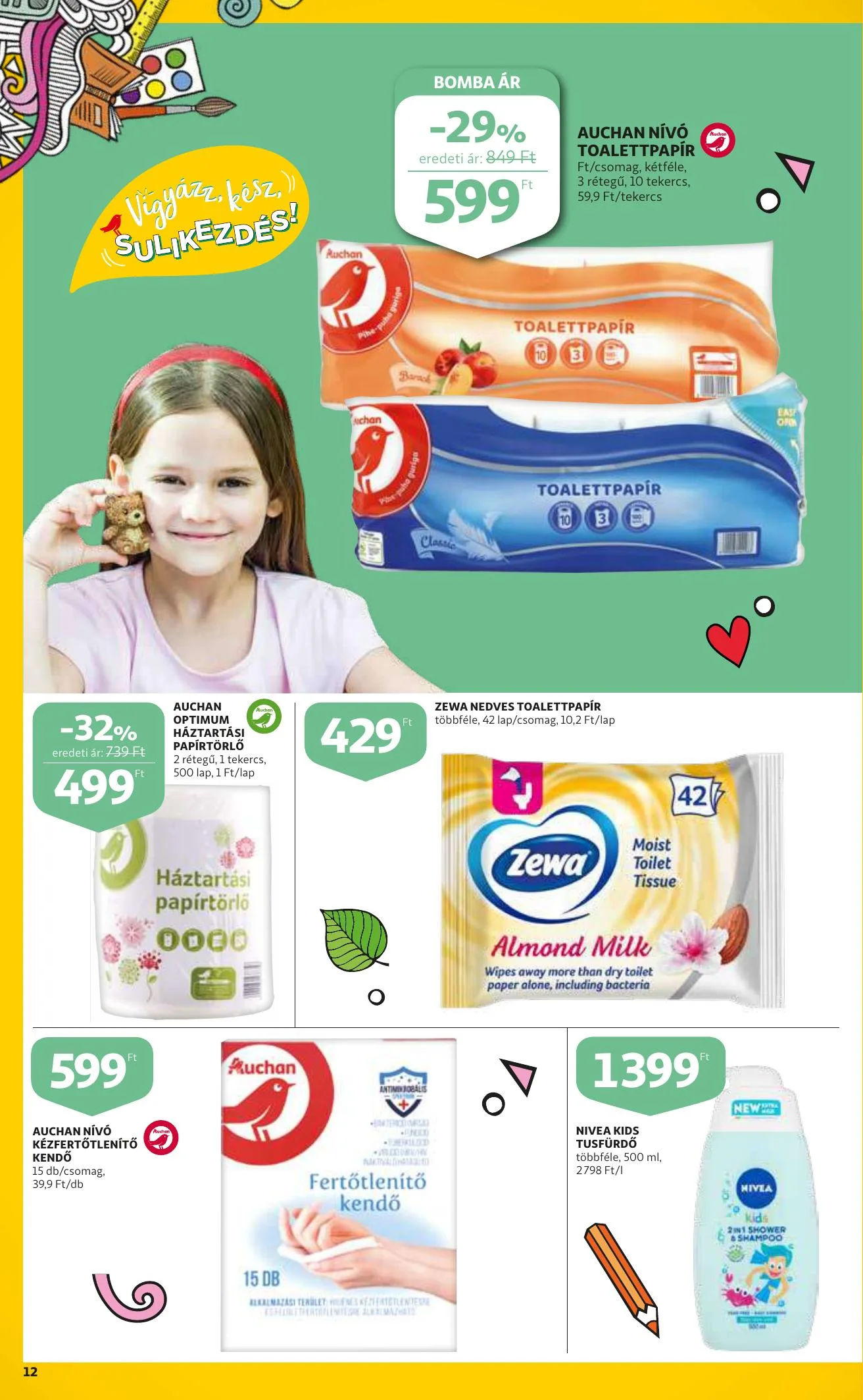 Auchan akciós újság 08.19–08.25 – 12. oldal