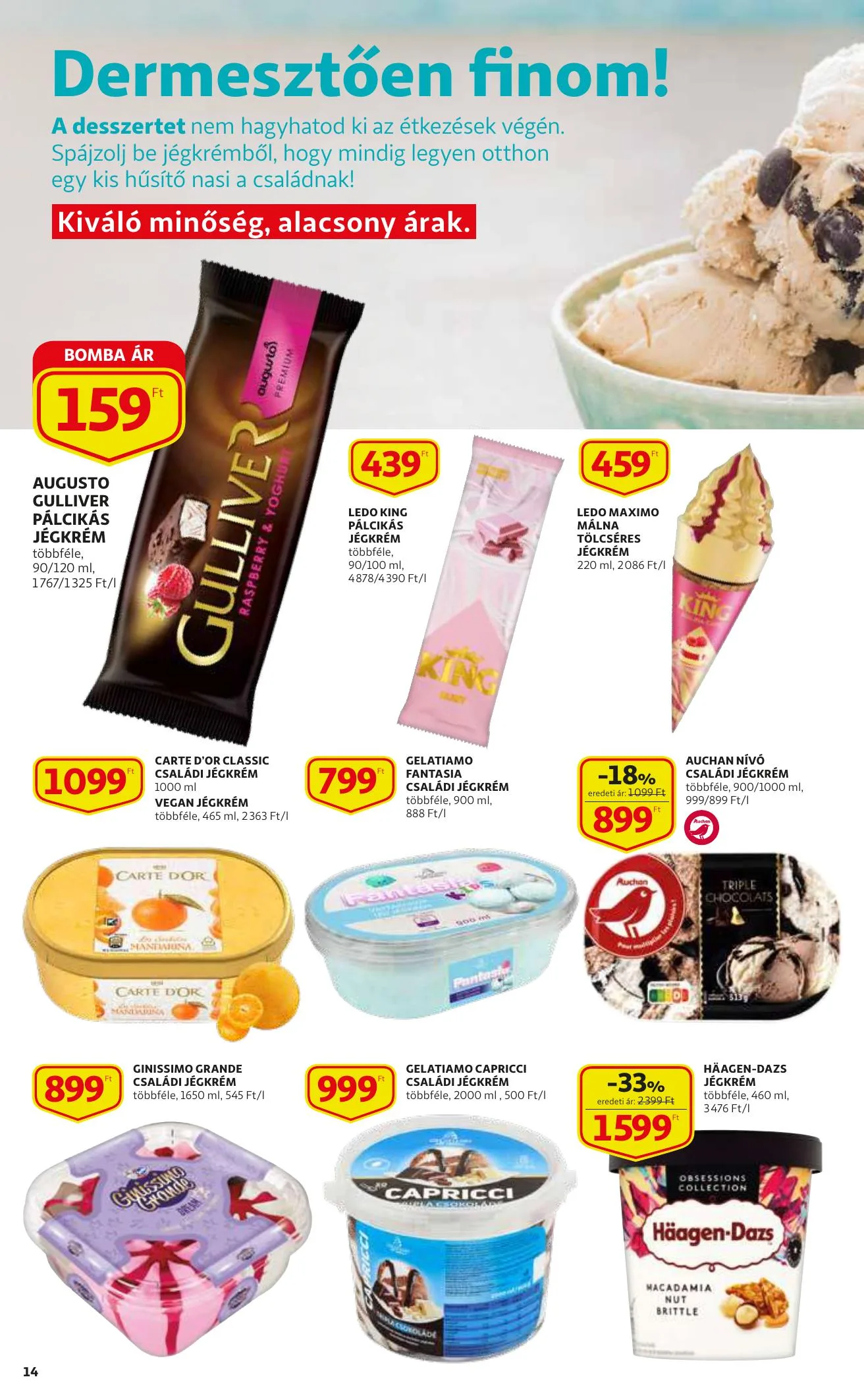 Auchan akciós újság 08.19–08.25 – 14. oldal