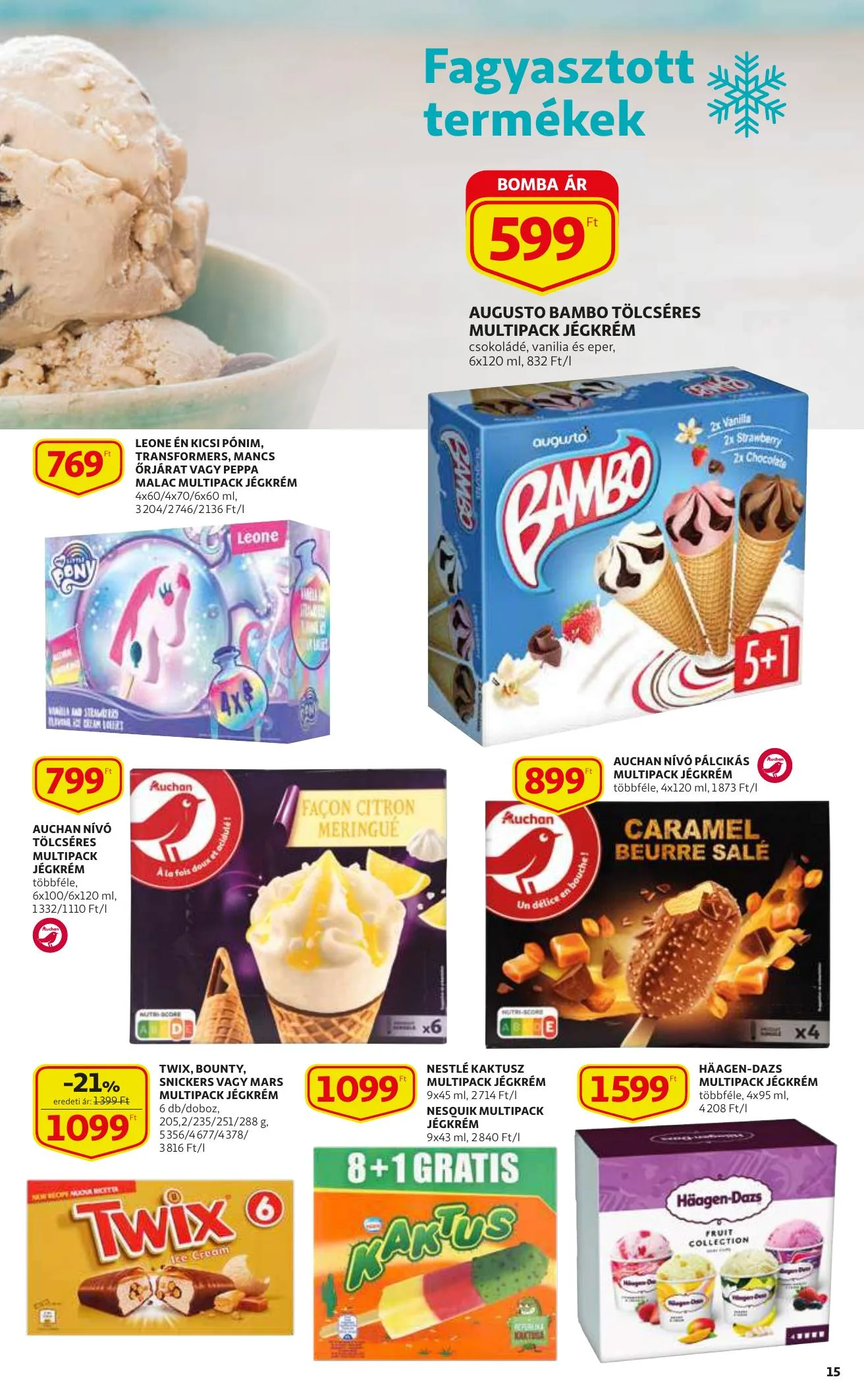 Auchan akciós újság 08.19–08.25 – 15. oldal