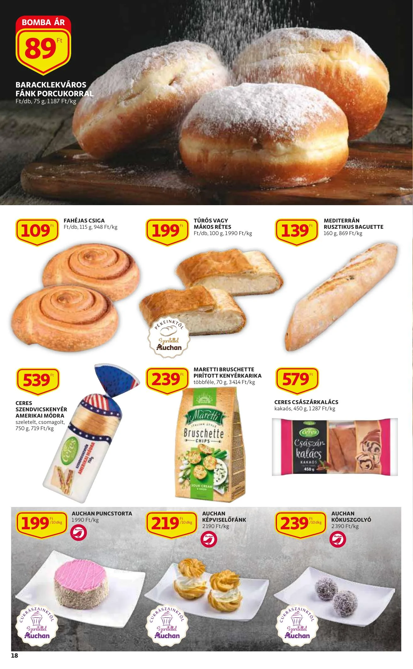 Auchan akciós újság 08.19–08.25 – 18. oldal